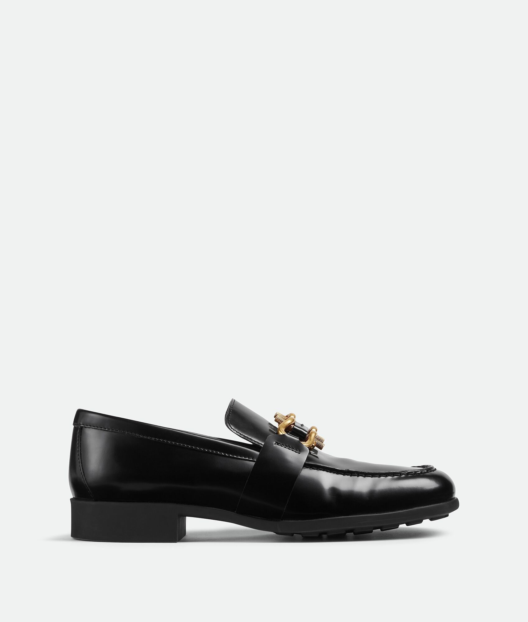 Bottega Veneta o1n1vont0125 Monsieur Loafers in Black Size US 6 / IT 36 - 1 Thumbnail