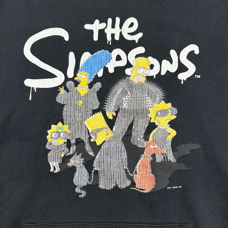 Balenciaga Balenciaga Simpsons printed logo sweater Size US M / EU 48-50 / 2 - 3 Thumbnail