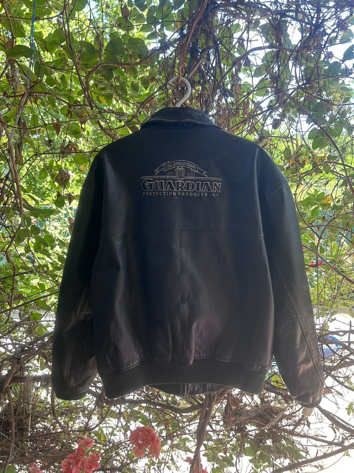Other 90s Leather Bomber Jacket Size US S / EU 44-46 / 1 - 1 Thumbnail