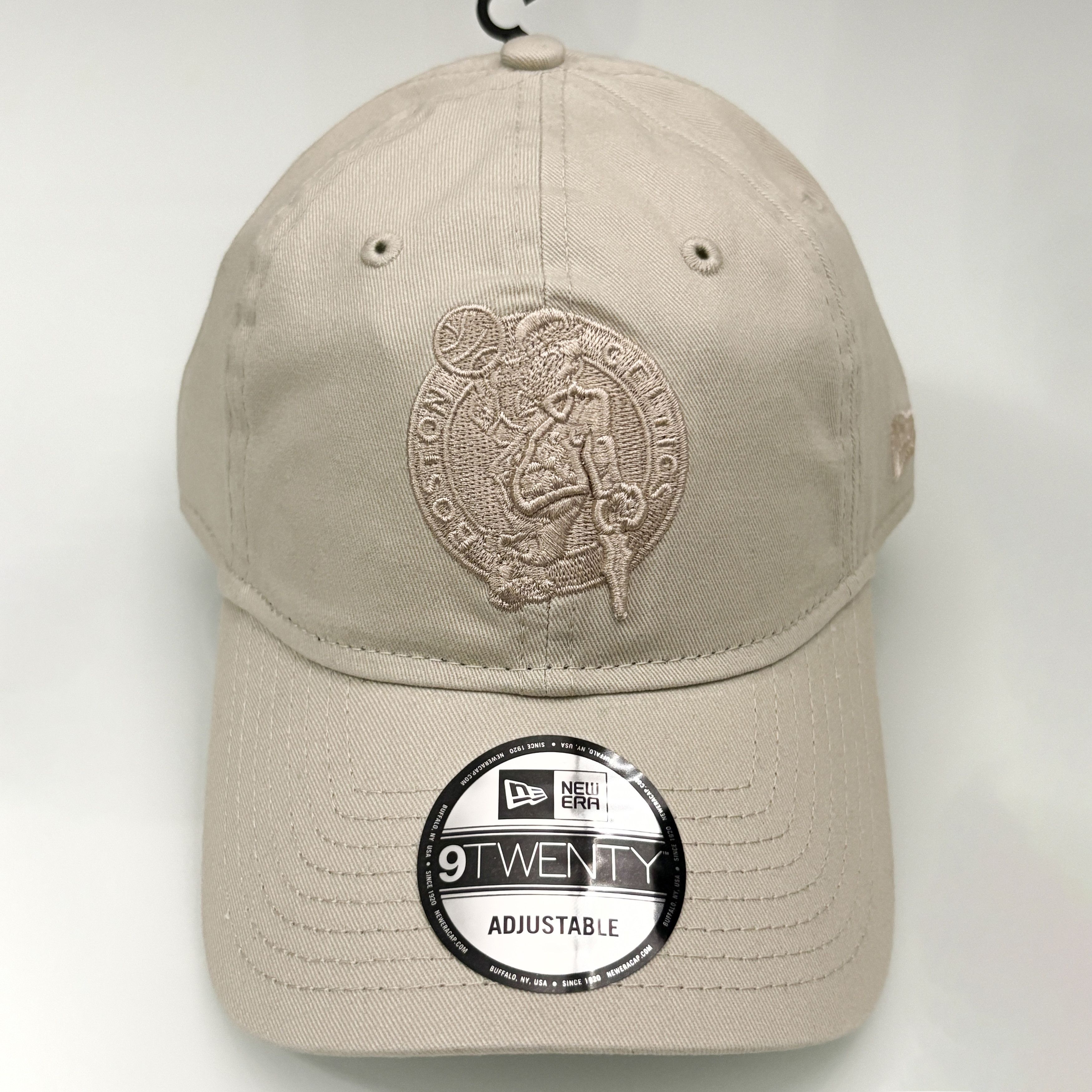 New Era New Era Boston Celtics 9TWENTY Natural Strapback Hat NWT Size ONE SIZE - 1 Thumbnail