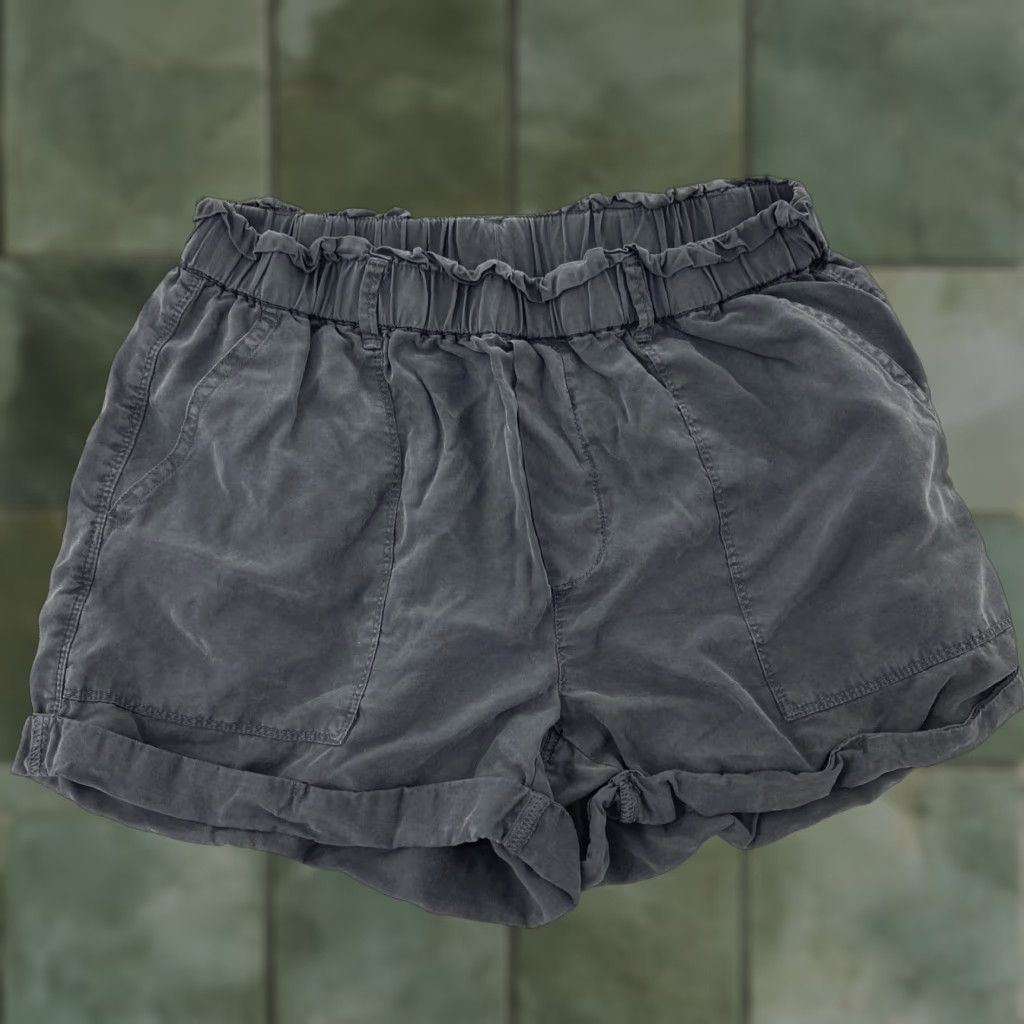 Vintage Aerie Women's Shorts Small Green Drawstring Athletic Casual Size 28" / US 6 / IT 42 - 1 Thumbnail