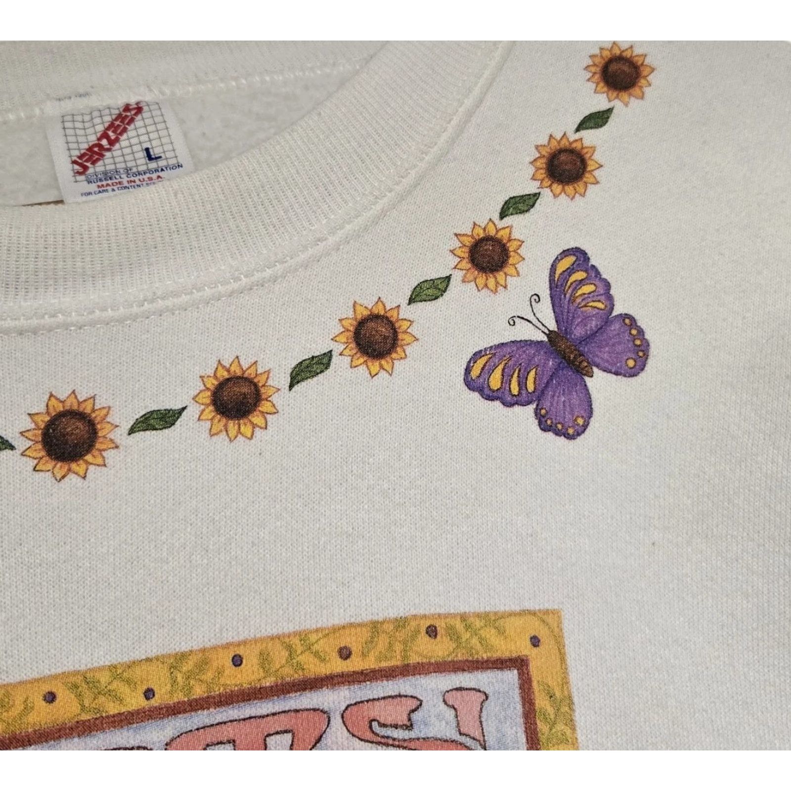 Jerzees VINTAGE Jerzees Sweatshirt Size L / US 10 / IT 46 - 6 Thumbnail