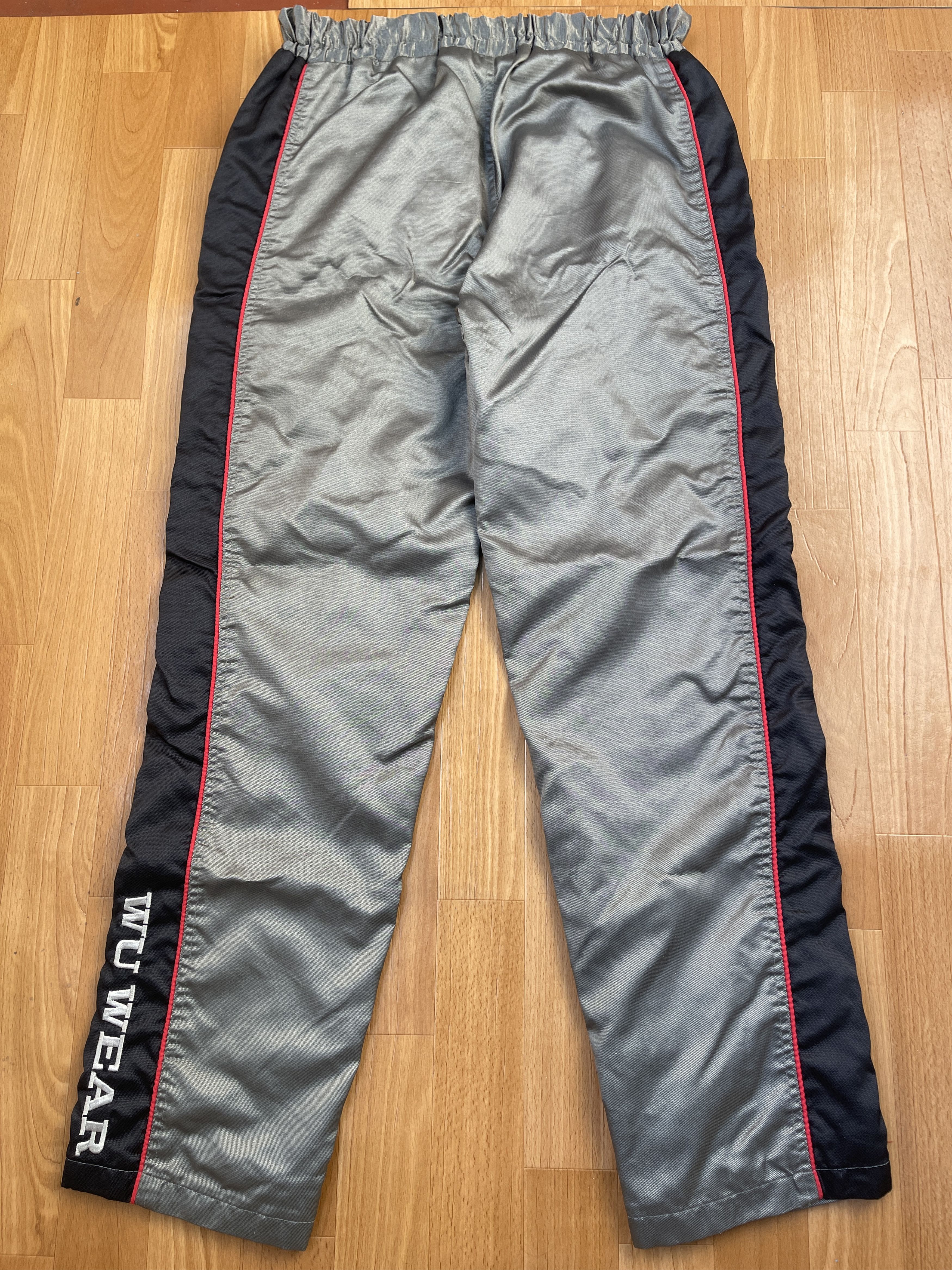 Wu-Tang Clan WU WEAR pants Wu-Tang Clan shiny vintage hip hop track 90s S Size US 30 / EU 46 - 1 Thumbnail