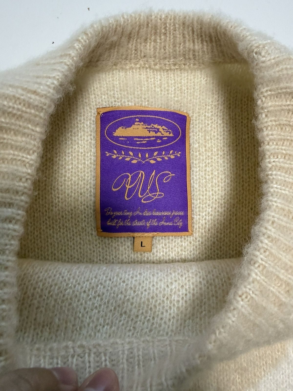 Corteiz Corteiz Mohair Sweater Size US L / EU 52-54 / 3 - 3 Thumbnail