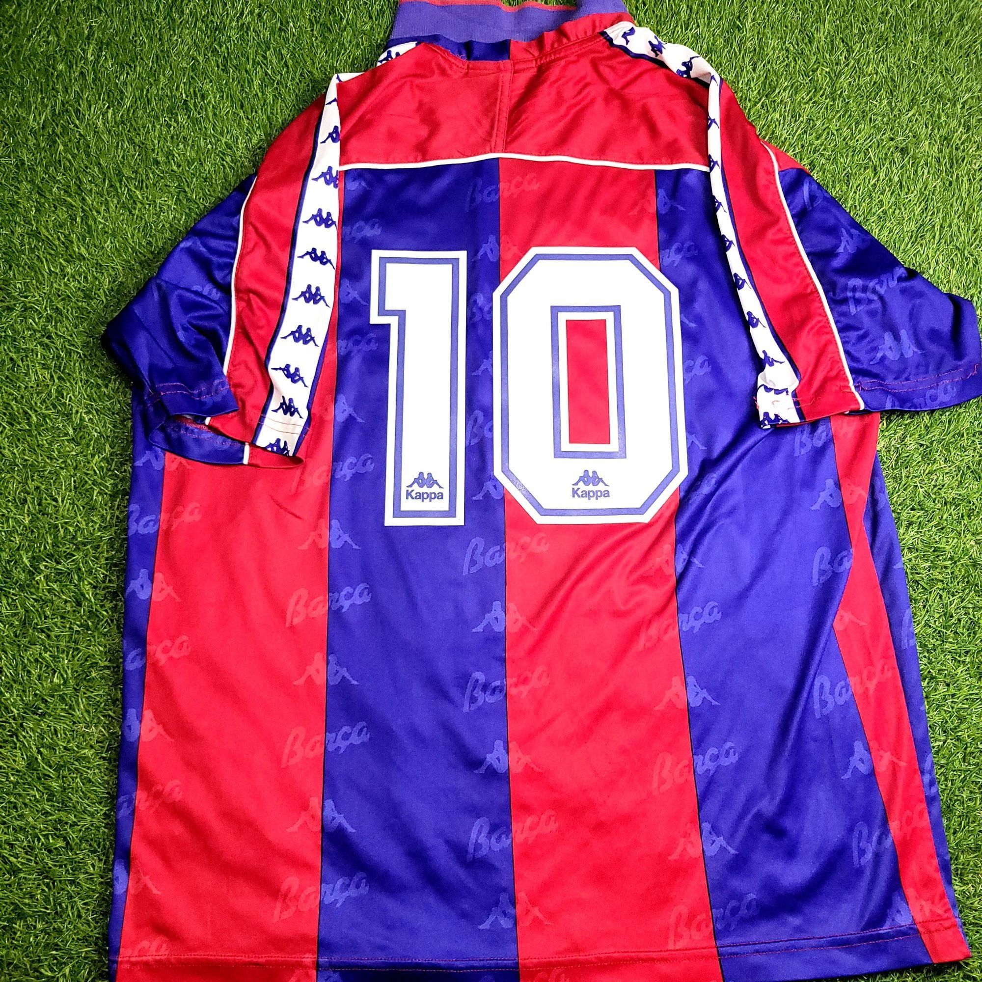 Kappa Romario Kappa Barcelona 1994 1995 Soccer Jersey Shirt XL Size US XL / EU 56 / 4 - 1 Thumbnail