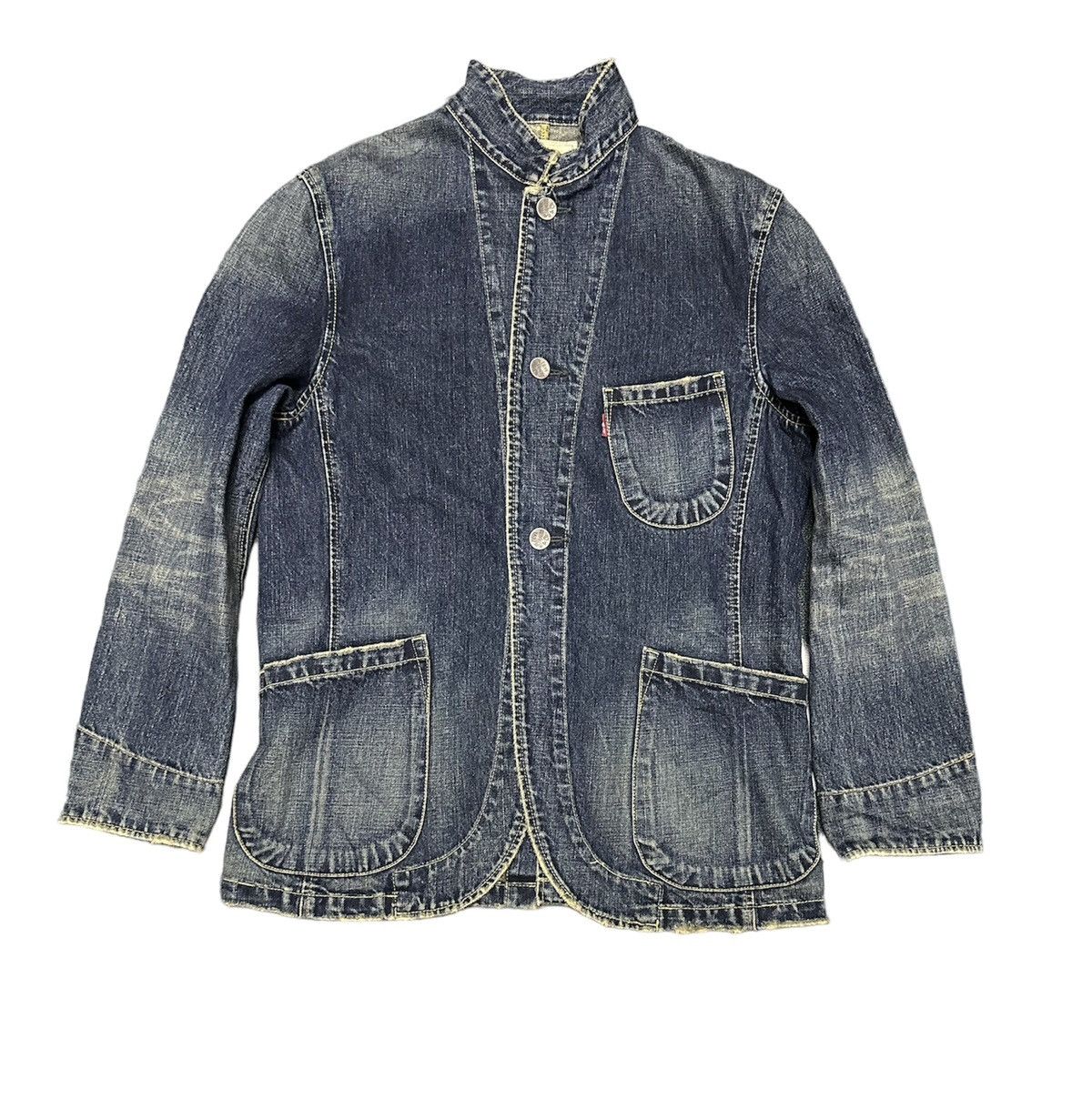 Levi's Levis workwear denim jacket Size US L / EU 52-54 / 3 - 1 Thumbnail