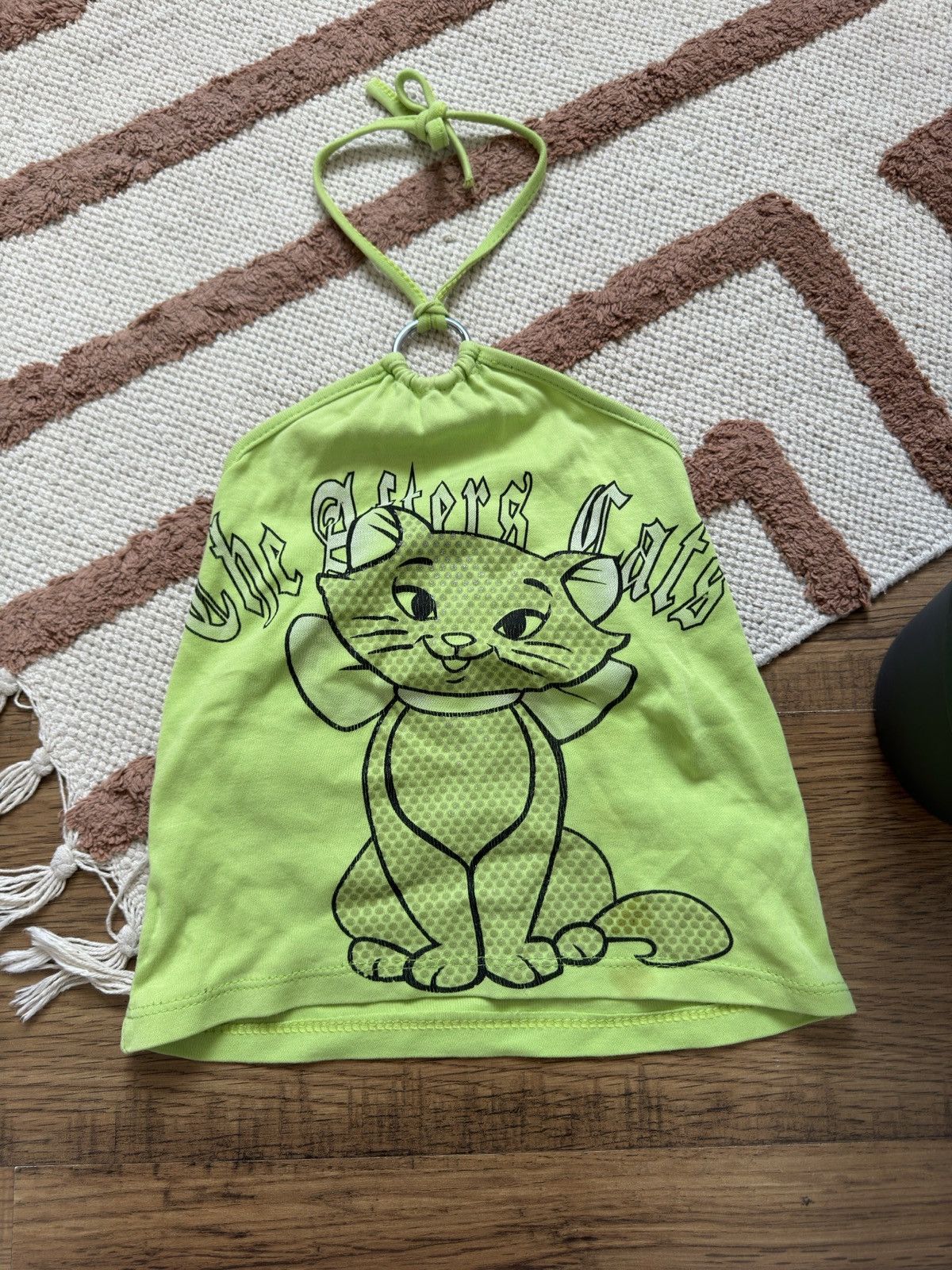 Vintage VINTAGE 2000s Y2K MARIE DISNEY TANK TOP Size XS / US 0-2 / IT 36-38 - 3 Thumbnail