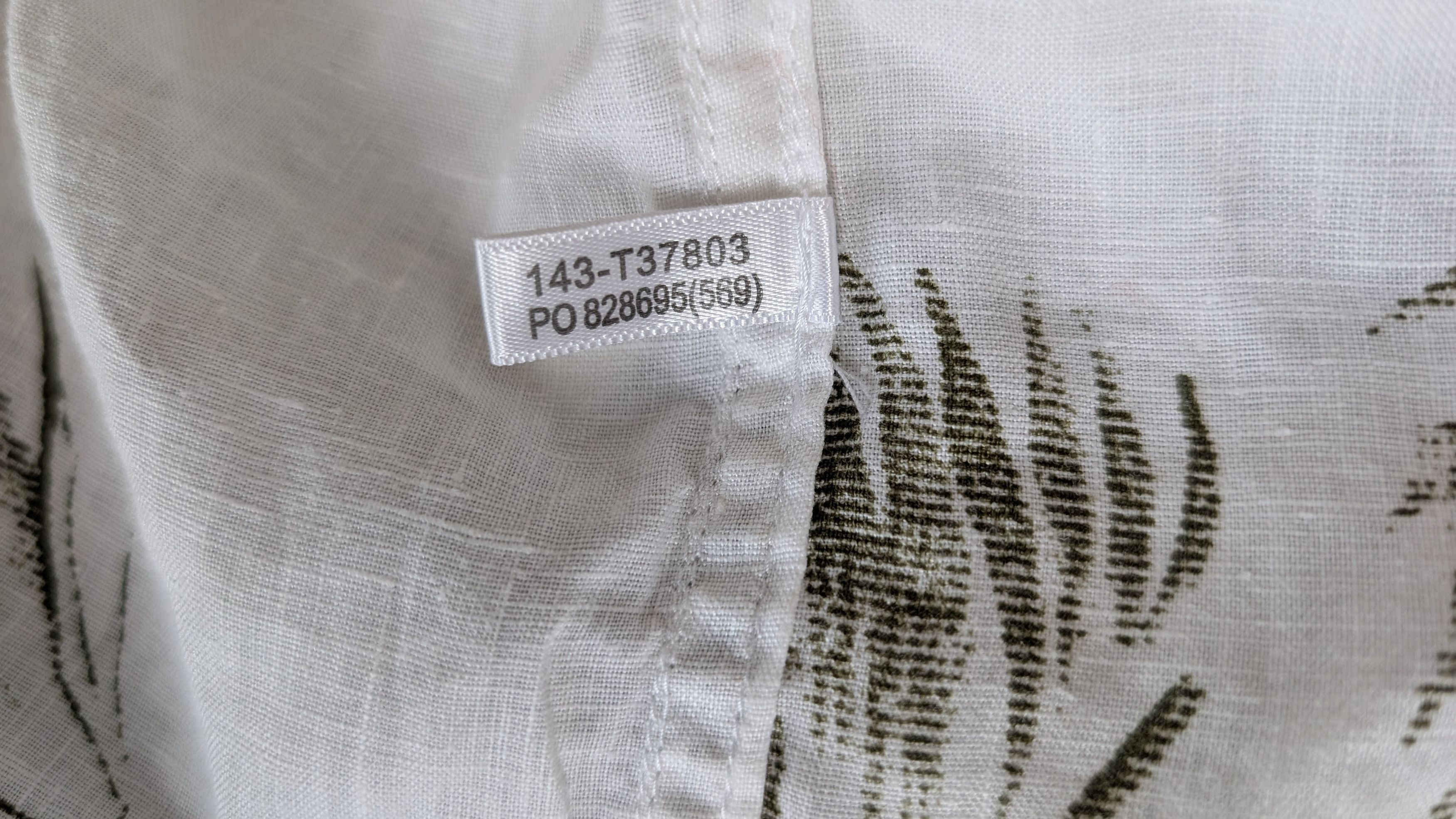 Tommy Bahama Tommy Bahama Linen Shirt Long Sleeve Men's Large Button Down Size US L / EU 52-54 / 3 - 9 Thumbnail