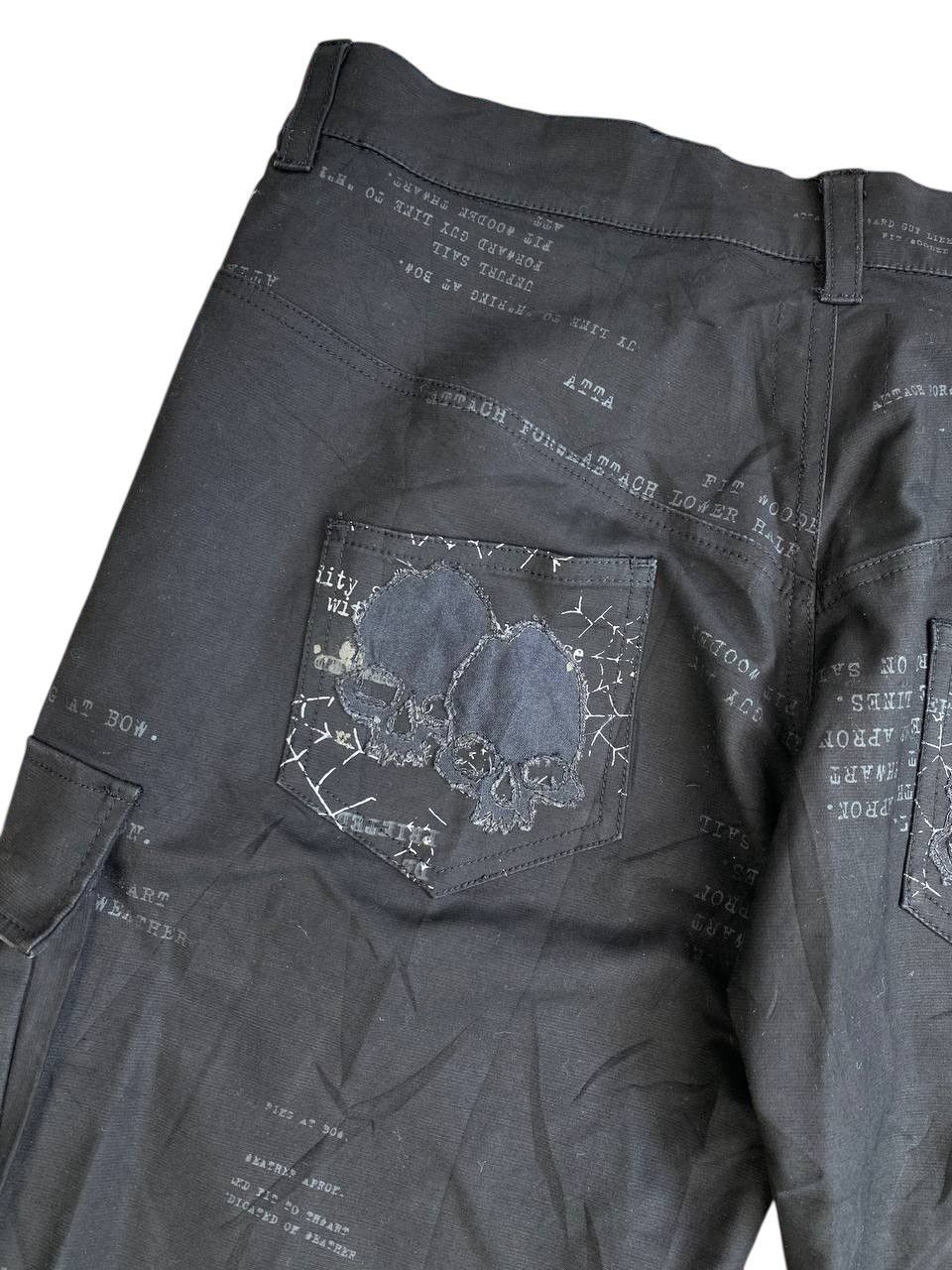 Japanese Brand Y2K H.Anachy Punk Bondage Pants Size US 34 / EU 50 - 16 Thumbnail