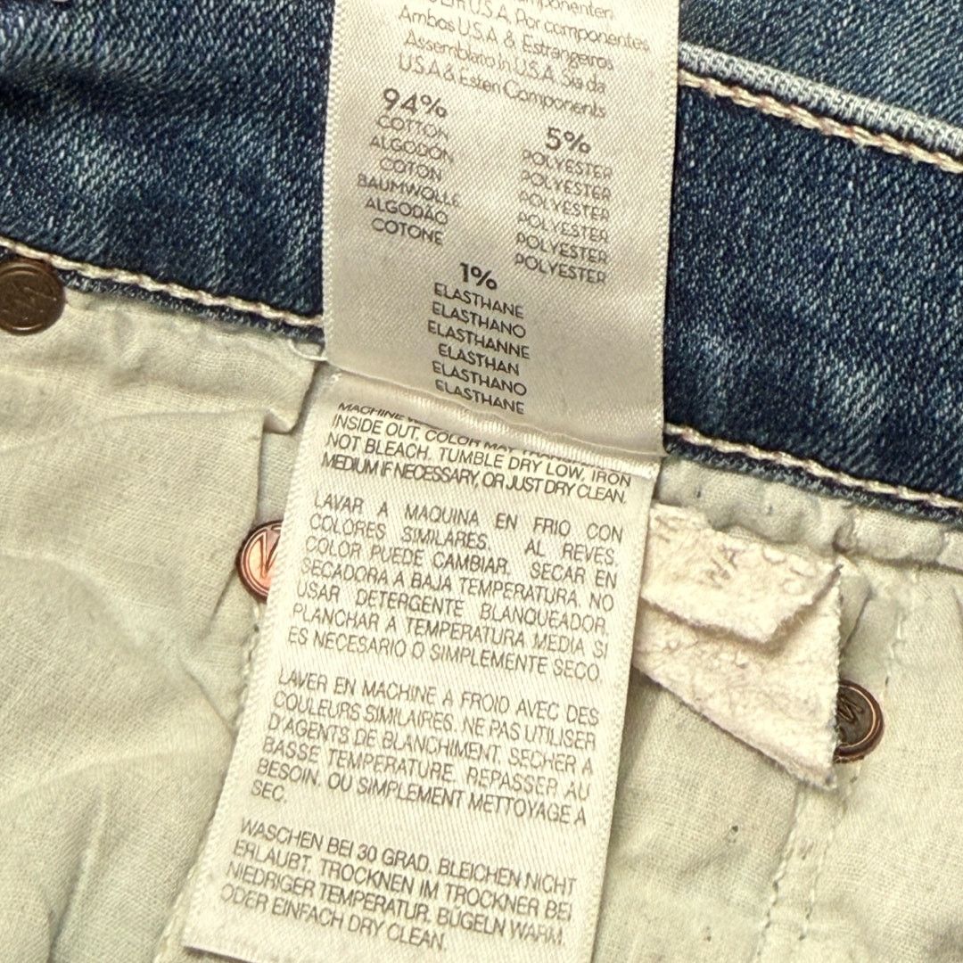 MOTHER Mother Insider Crop Step Fray Jeans Dancing on Coals 27 Size 27" / US 4 / IT 40 - 5 Thumbnail