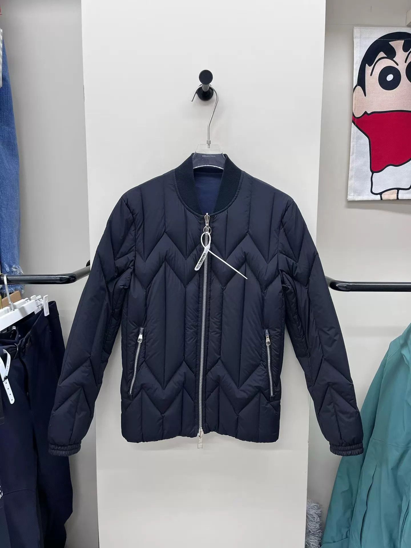 Louis Vuitton LV Stand Collar Zipper Reversible Puffer Jacket 46 Size US S / EU 44-46 / 1 - 3 Thumbnail
