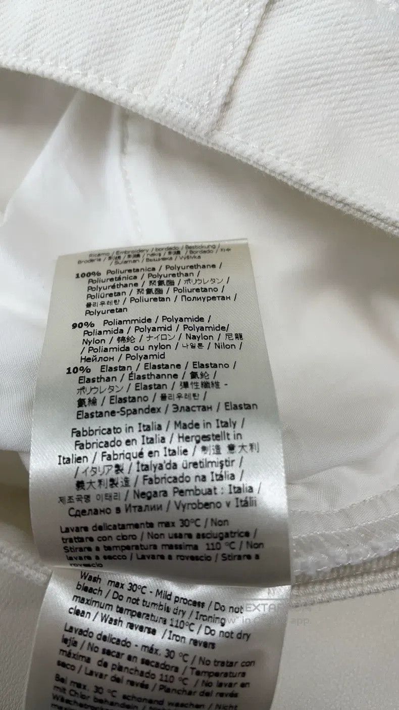 Fendi Fendi White Denim Pants Size 26" / US 2 / IT 38 - 6 Thumbnail