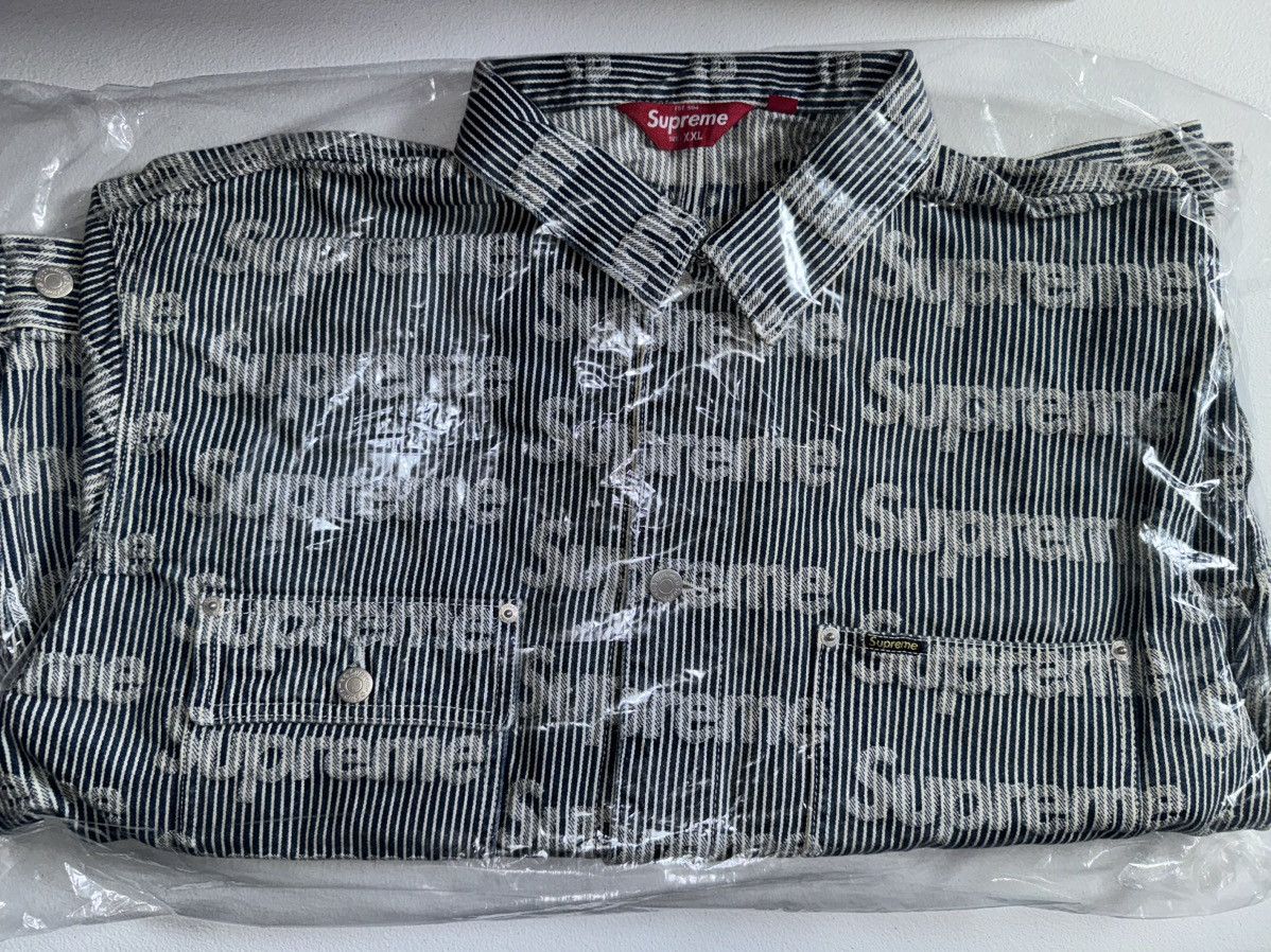 image of Supreme Denim Chore Trucker Jacket, Men's (Size 2XL)