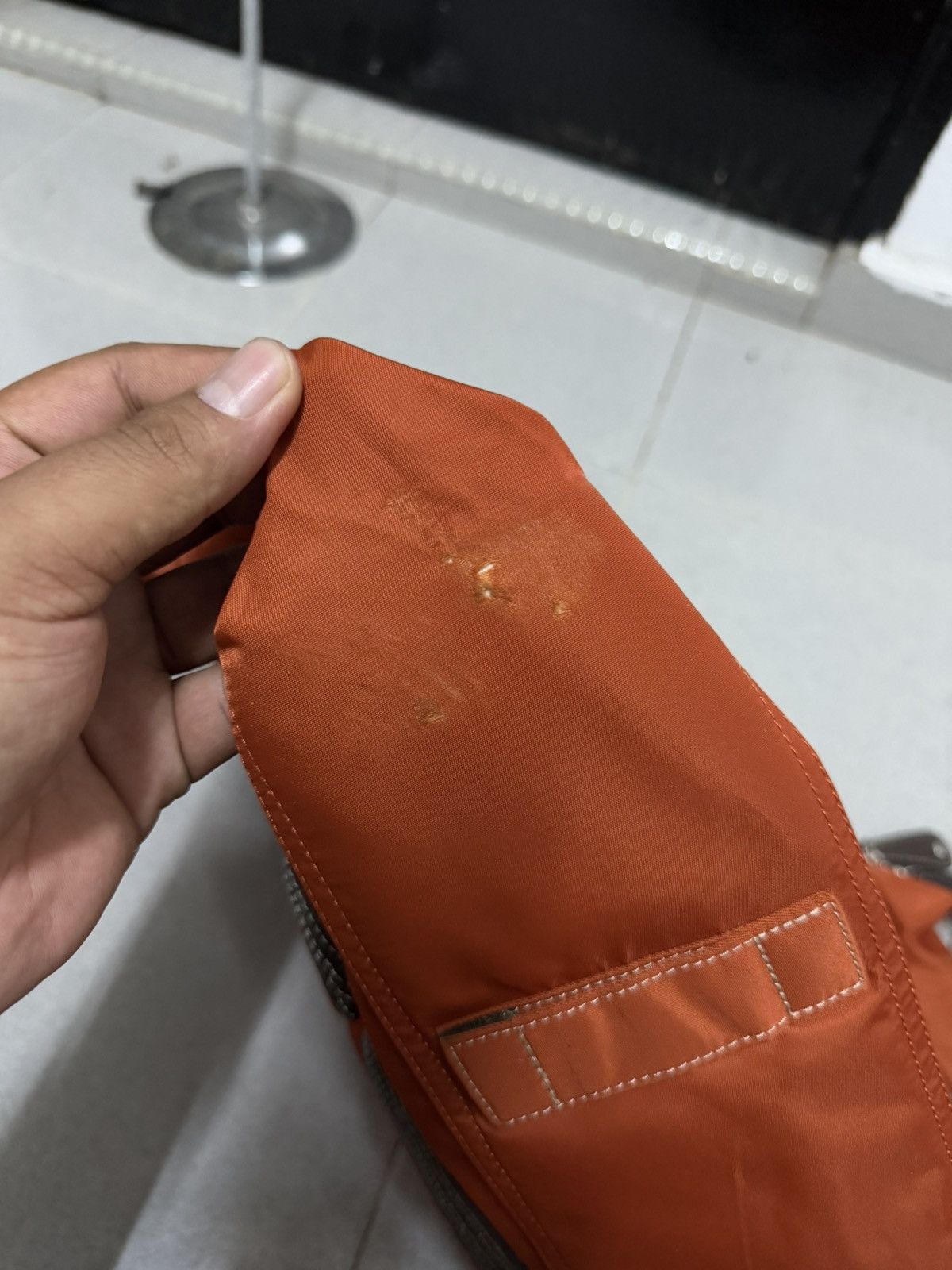 Yohji Yamamoto Vintage Y’saccs Yohji Yamamoto Totebag Orange Size ONE SIZE - 14 Thumbnail