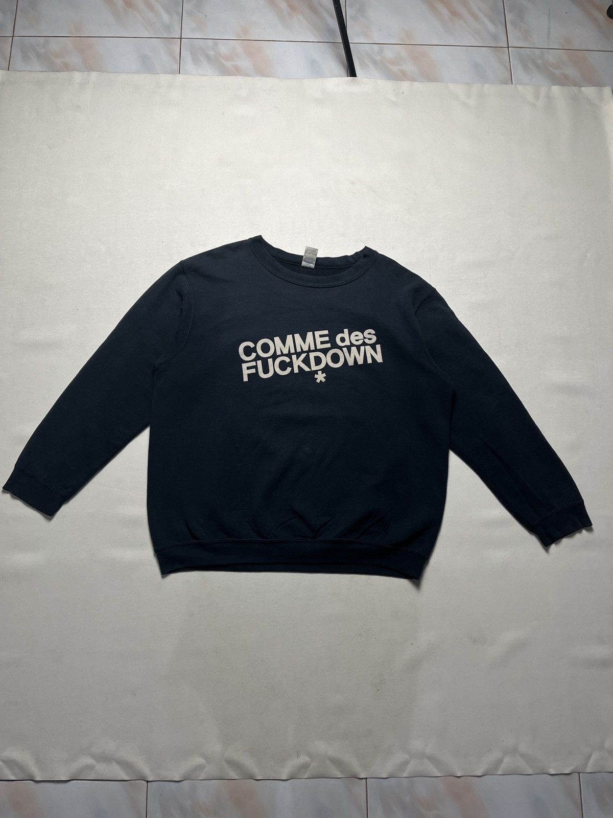Vintage Vintage comme des fuck down sweater Size US XL / EU 56 / 4 - 1 Thumbnail