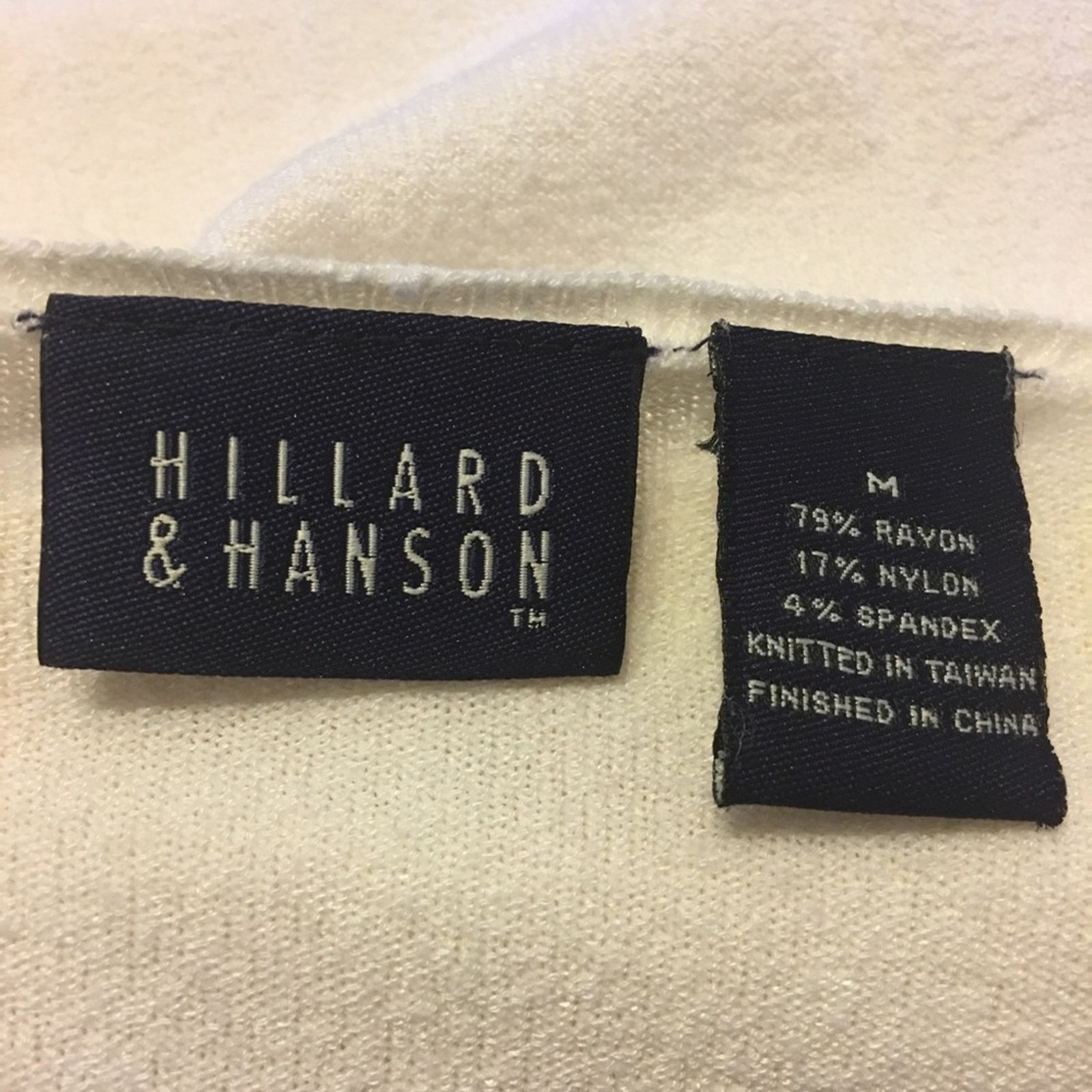 Vintage Hillard & Hanson cream soft stretchy sweater M Size M / US 6-8 / IT 42-44 - 6 Thumbnail