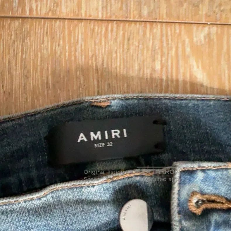 Amiri Amiri Size 32 Classic jeans, shortened. Size US 32 / EU 48 - 5 Thumbnail