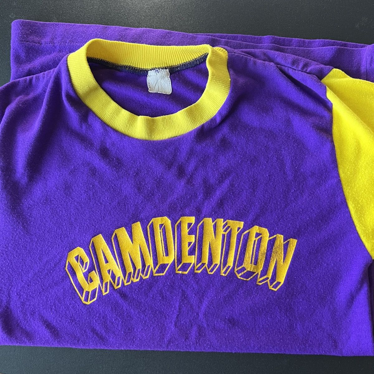 Vintage CAMDENTON Vintage 1970s or 1980s Single Stitched Tee Shirt Size US S / EU 44-46 / 1 - 3 Thumbnail