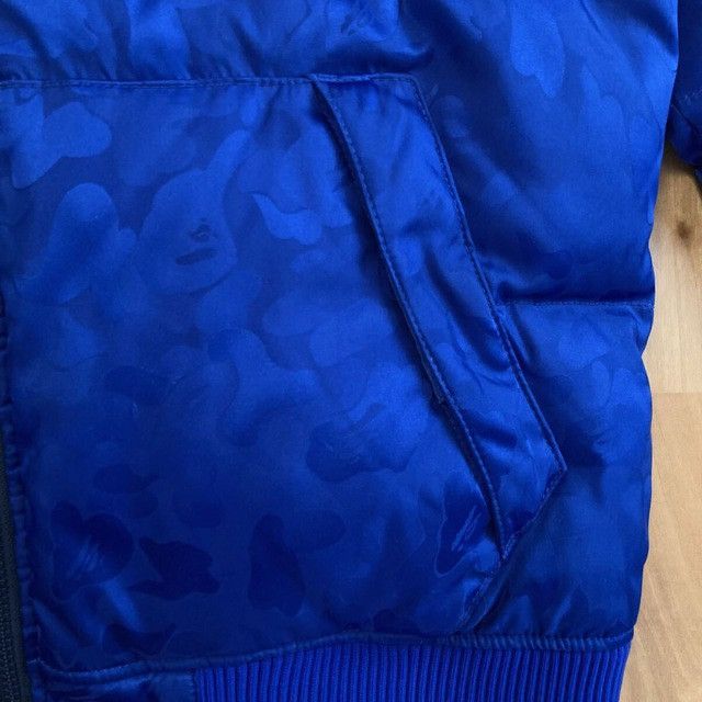 Bape BAPE Solid camo full zip hoodie puffer down jacket APE NIGO Size US L / EU 52-54 / 3 - 7 Thumbnail