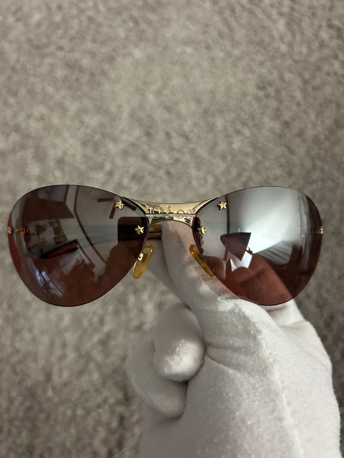Dior Dior Star Light Logo Sunglasses Size ONE SIZE - 4 Thumbnail