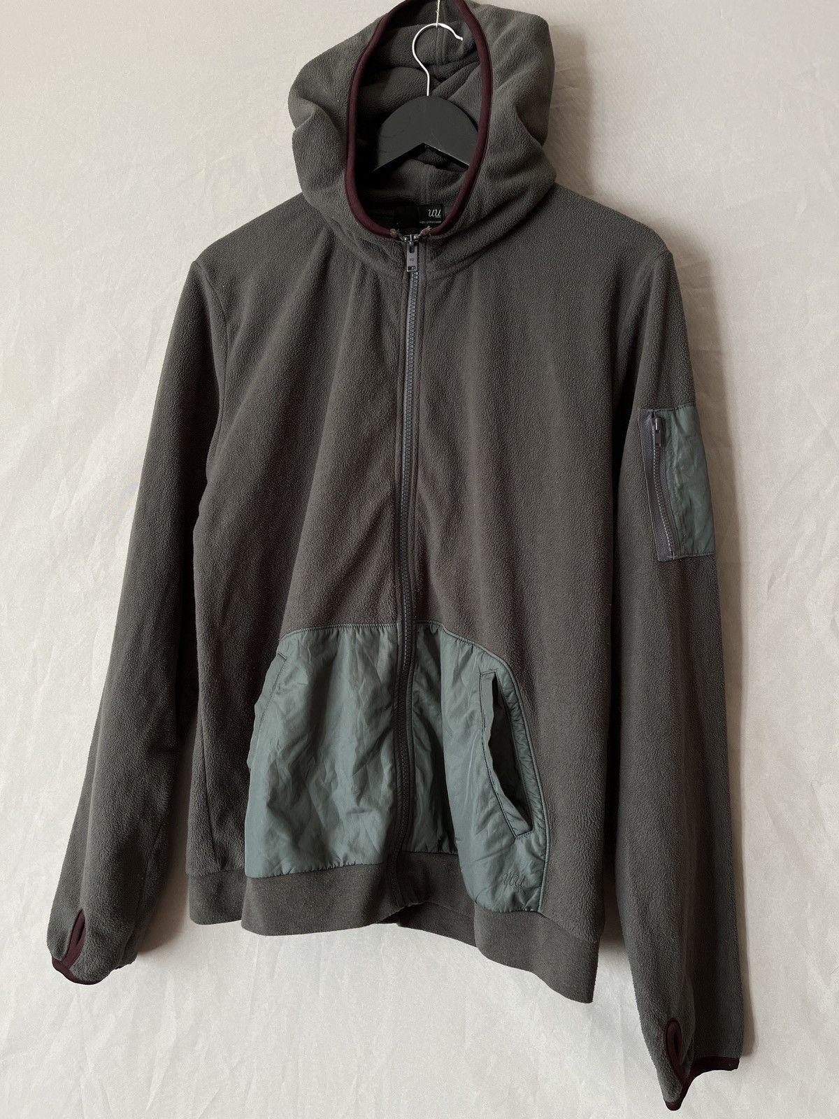 Jun Takahashi Undercover x UU uniqlo Fleece Hooded Jacket Size US L / EU 52-54 / 3 - 10 Thumbnail