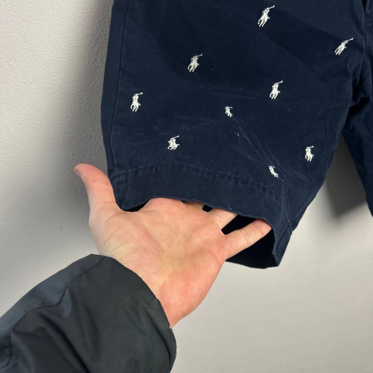 Polo Ralph Lauren Mens Polo Ralph Lauren Monogrammed logo y2k shorts Size US 34 / EU 50 - 7 Thumbnail