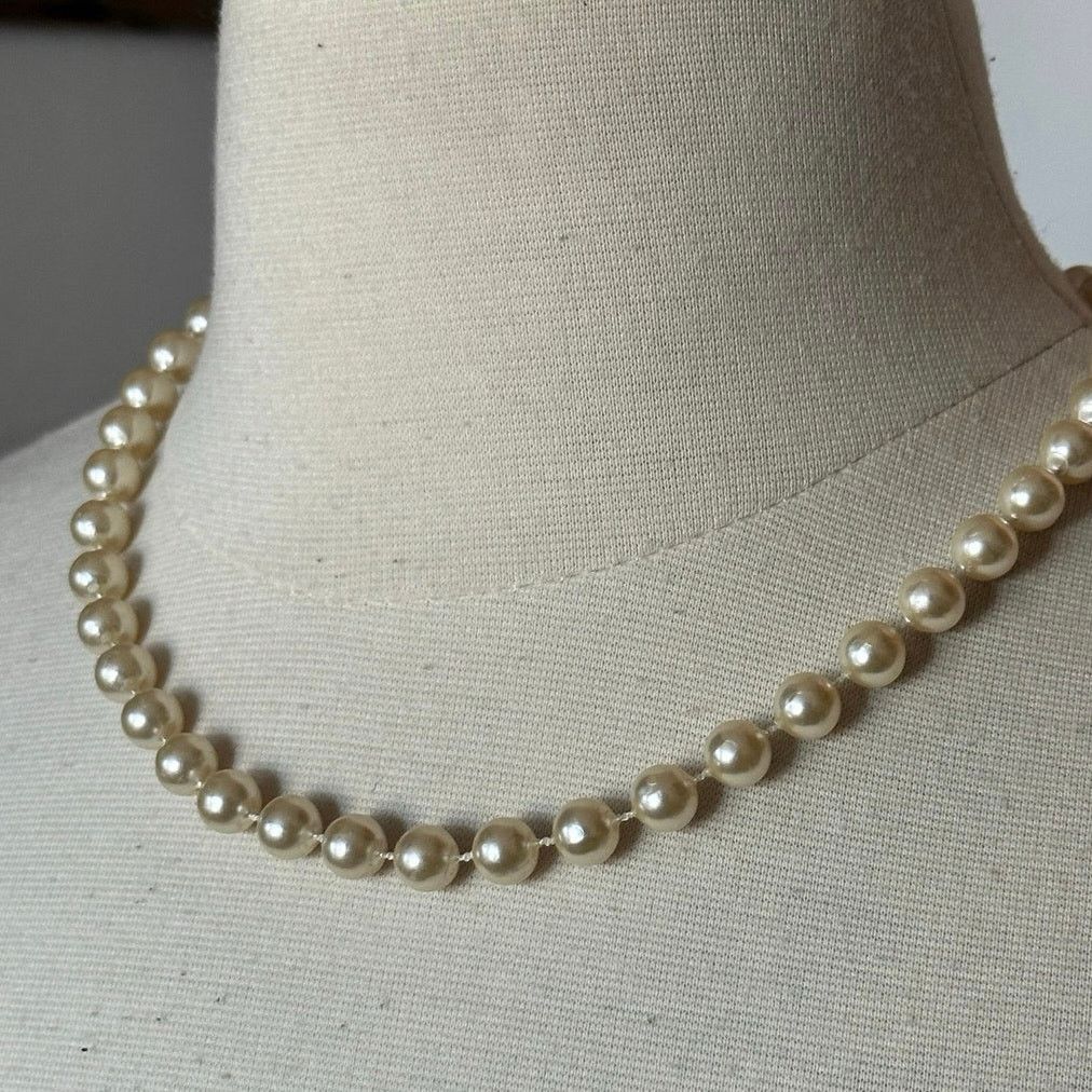 Other white faux pearl necklace Size ONE SIZE - 2 Thumbnail