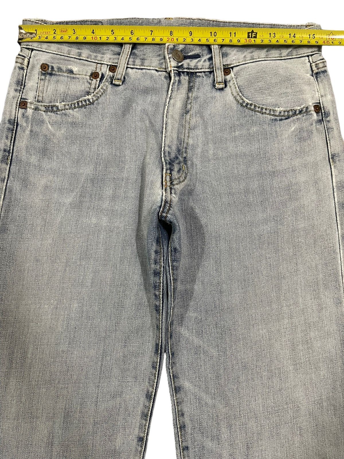 Uniqlo Vintage Japanese Uniqlo Blue Wash Style Baggy Jeans Size US 30 / EU 46 - 9 Thumbnail