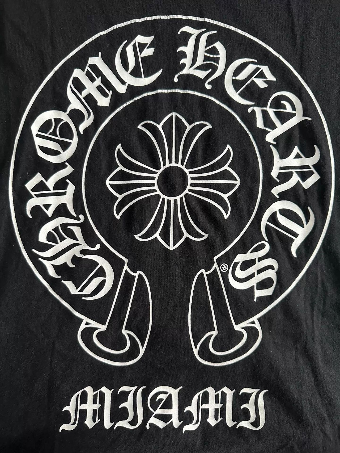 Chrome Hearts Chrome Hearts Miami Limited Horseshoe Print Tee M Size US M / EU 48-50 / 2 - 2 Thumbnail