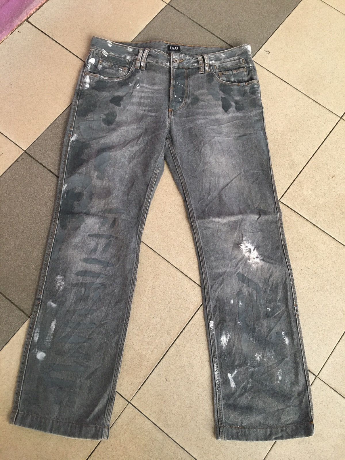 Designer × Dolce & Gabbana Dolce & gabbana paint splash Size US 36 / EU 52 - 2 Thumbnail