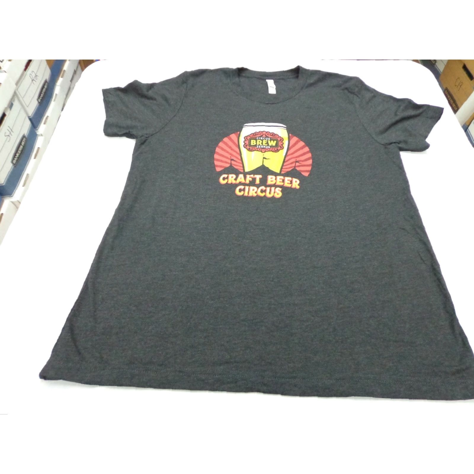 Logo 7 CIRCUS ZERKUS Brew Craft Beer Festival Logo T-Shirt Size Large Size US L / EU 52-54 / 3 - 2 Thumbnail