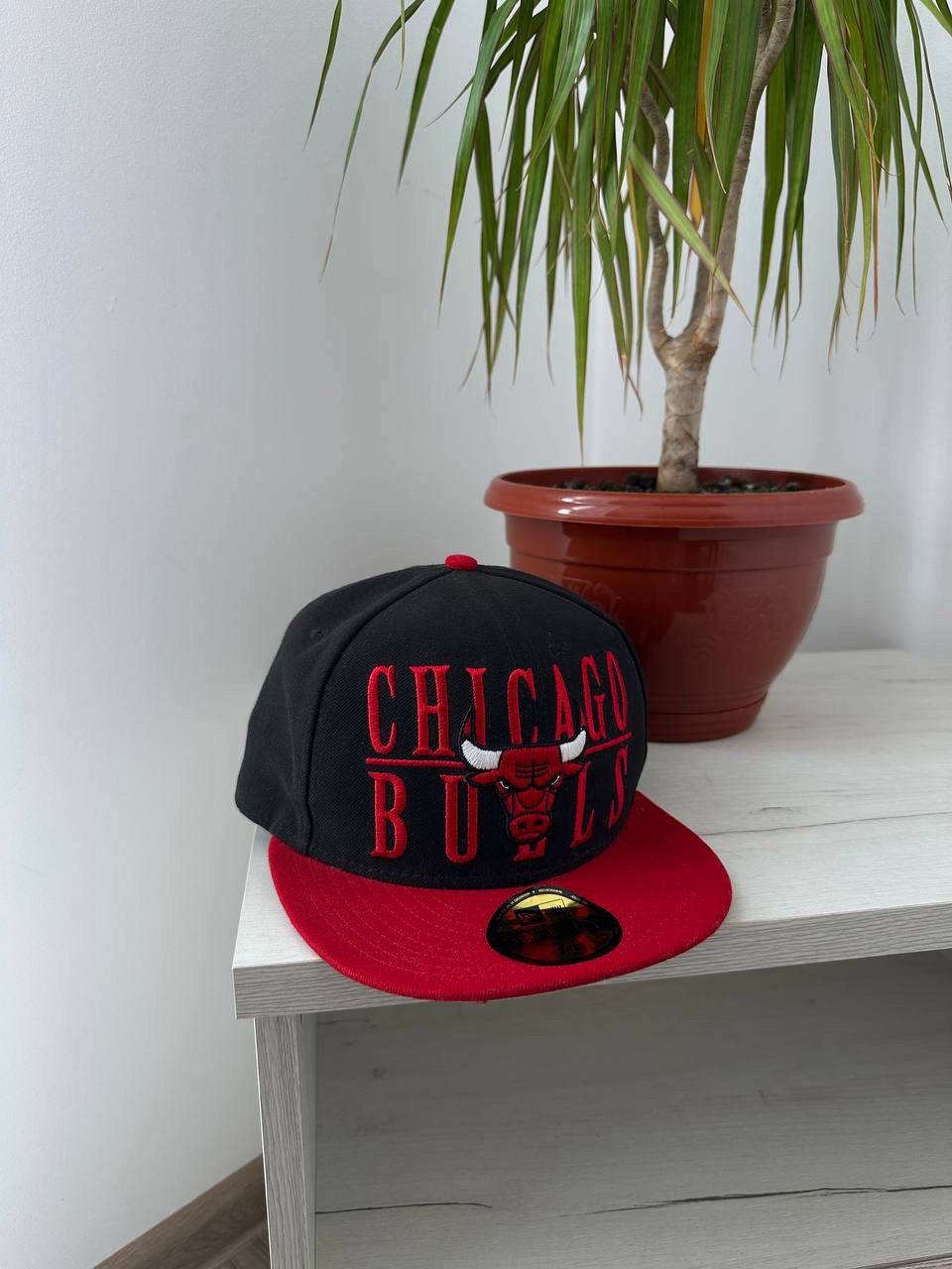 NBA × Vintage Vintage Chicago Bulls Red NBA Cap Size ONE SIZE - 6 Thumbnail