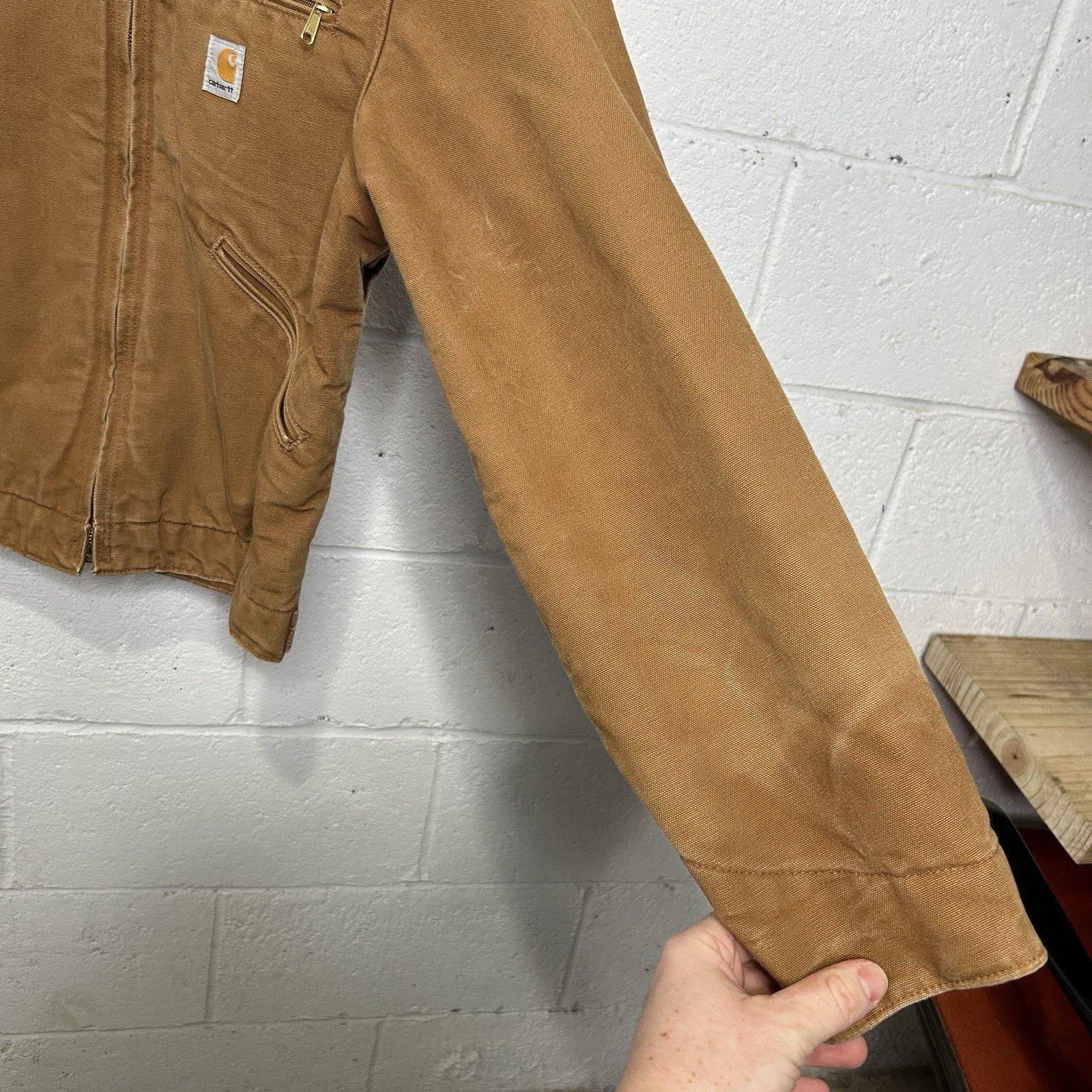 Carhartt Carhartt Blanket-Lined Detroit Jacket “Brown” J001 BRN Size US S / EU 44-46 / 1 - 7 Thumbnail
