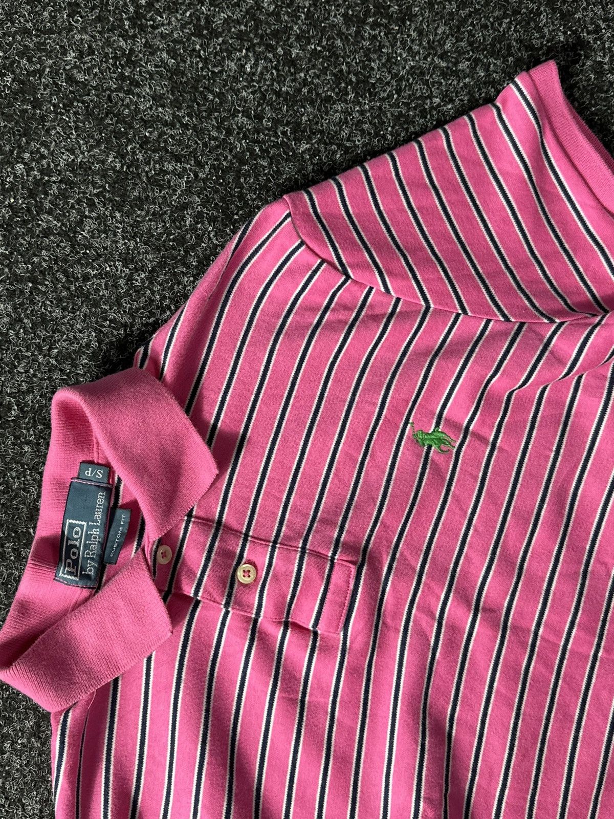 Polo Ralph Lauren × Vintage ❗️Vintage POLO Shirt MARINA Ralph Lauren MARINA STRIPED RARE Size US S / EU 44-46 / 1 - 4 Thumbnail