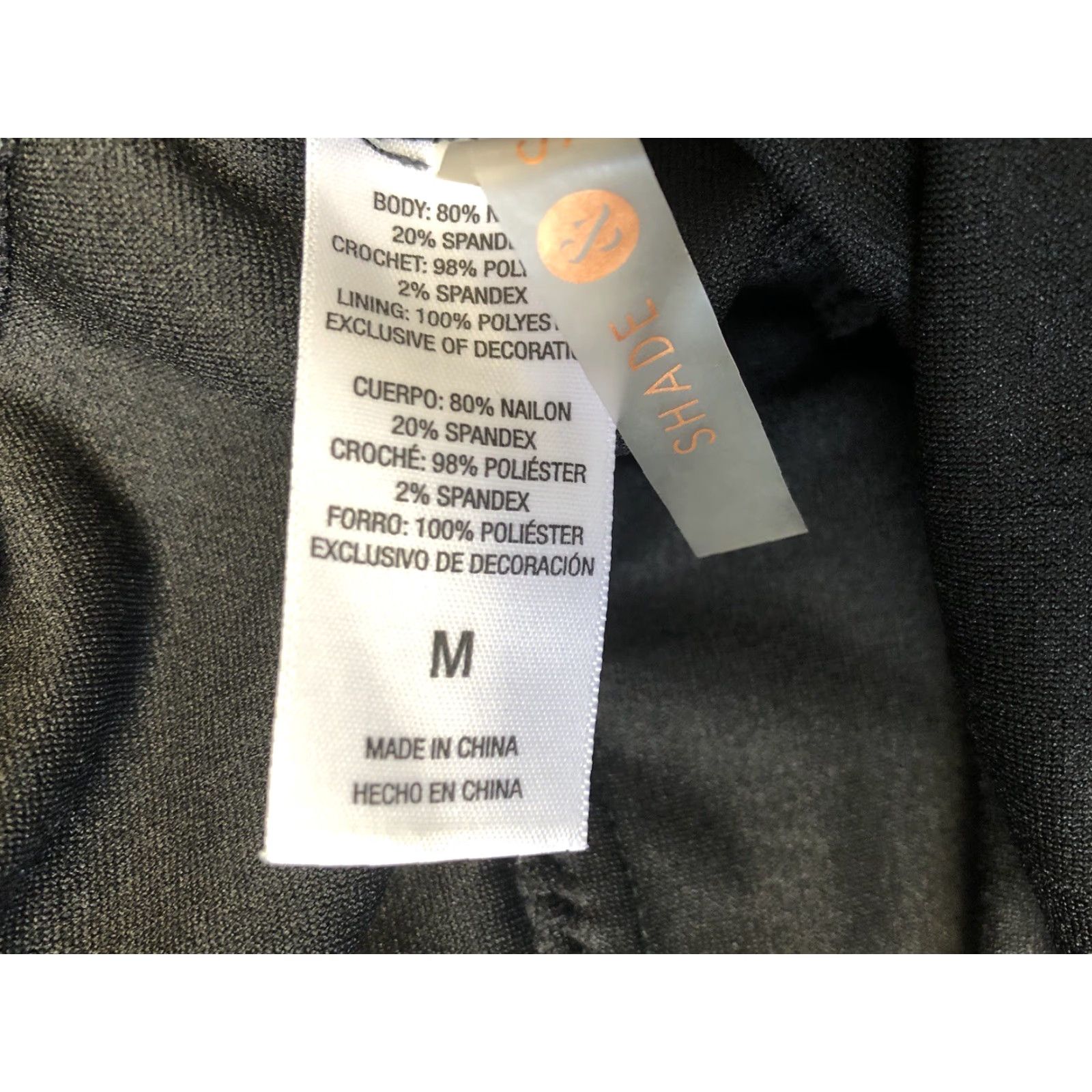 Vintage Shade One Piece Swimwear Women Medium Black Designer Polyester Spandex Shade Swimwear M Black Women Medium One Piece Designer Swimsuit Size ONE SIZE - 3 Thumbnail