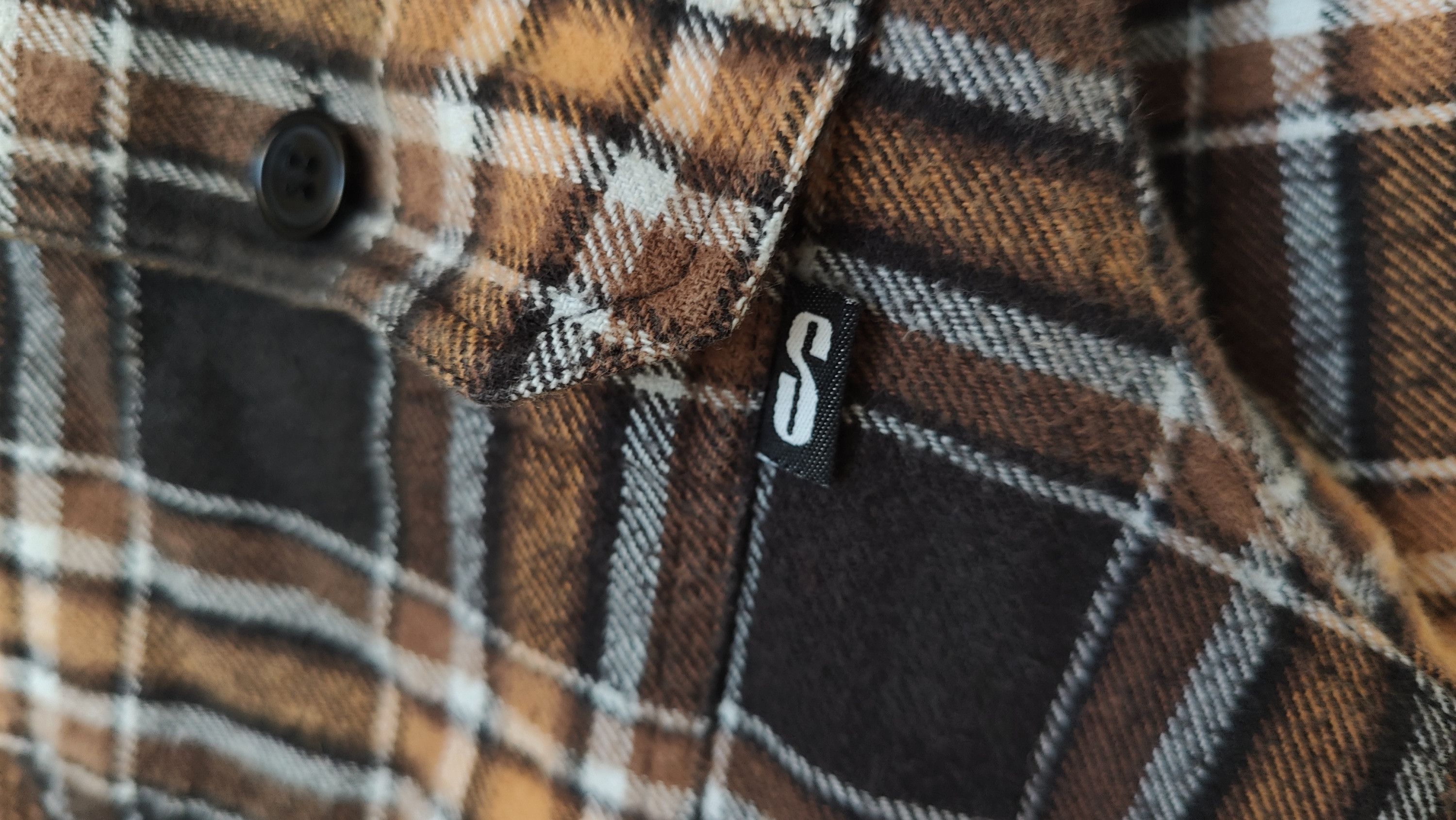 Stussy Stussy Authentic Vintage Checker Flannel Shirt Size US L / EU 52-54 / 3 - 4 Thumbnail