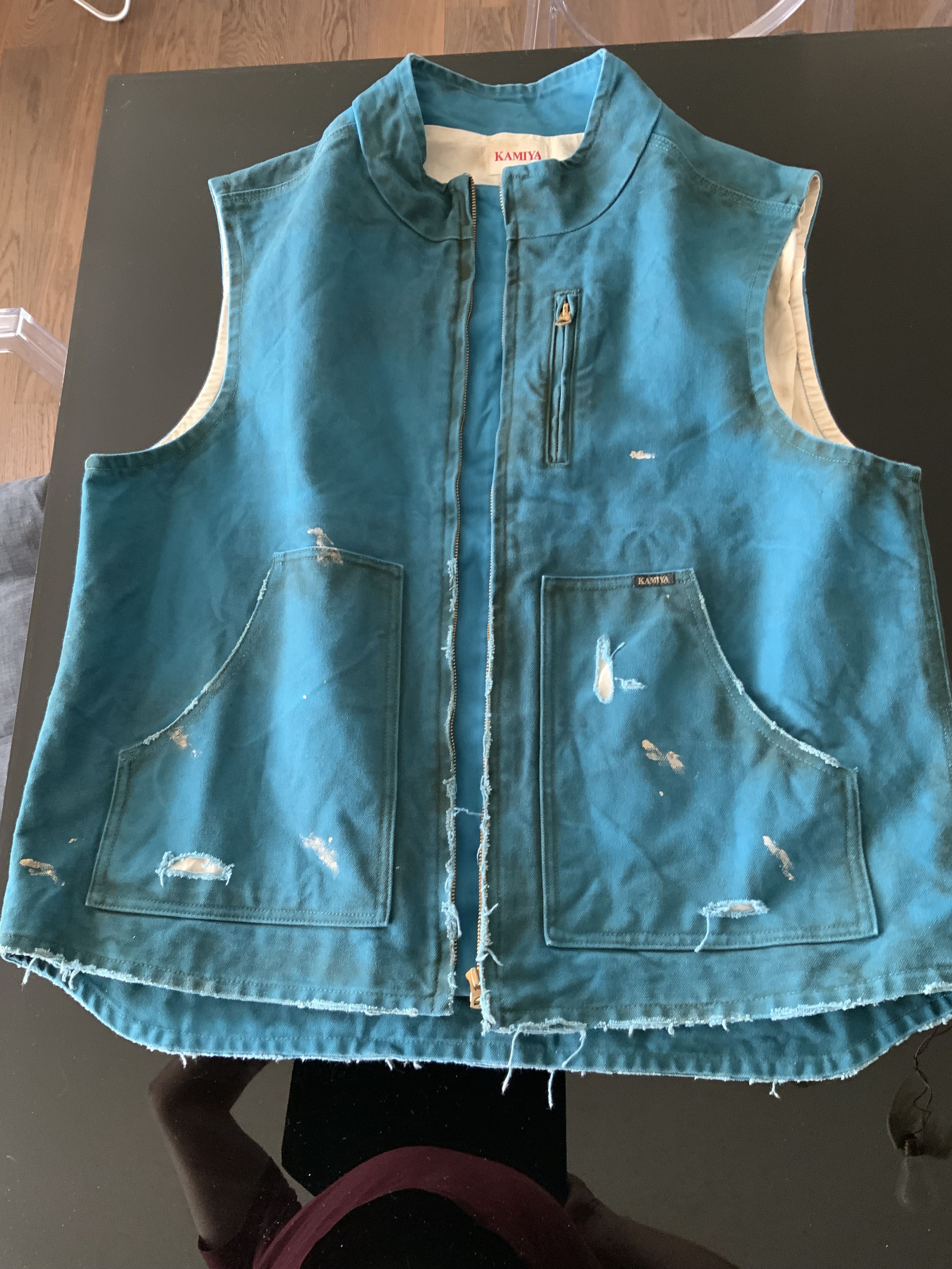Maison MIHARA YASUHIRO × Other Kamiya 12oz BORO Duck Vest size M Size US M / EU 48-50 / 2 - 1 Thumbnail