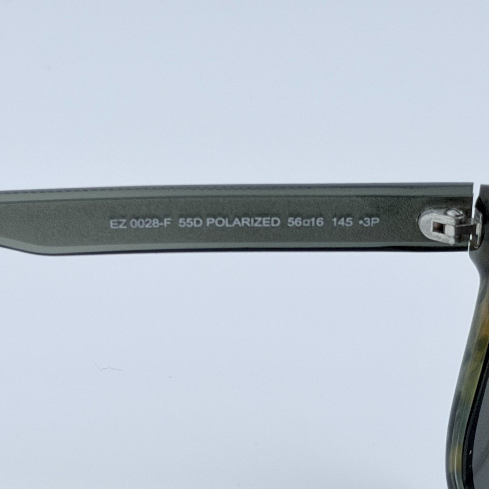 Ermenegildo Zegna NEW Ermenegildo Zegna EZ0028-F 55D Polarized Gray Havana Size ONE SIZE - 4 Thumbnail