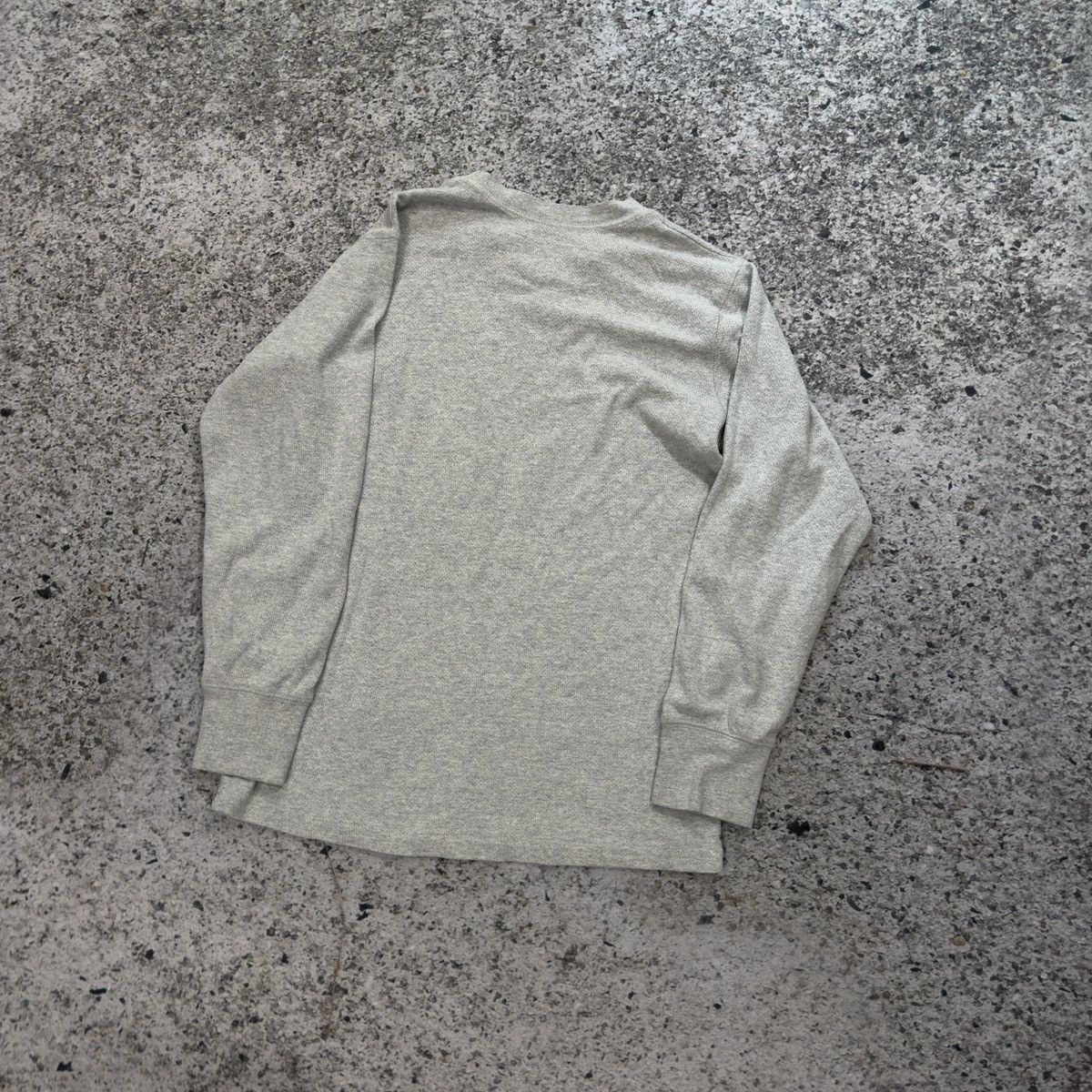 Vintage Thermal Longsleeve Shirt Thrashed Faded ERD Grunge Chrome Size US L / EU 52-54 / 3 - 7 Thumbnail