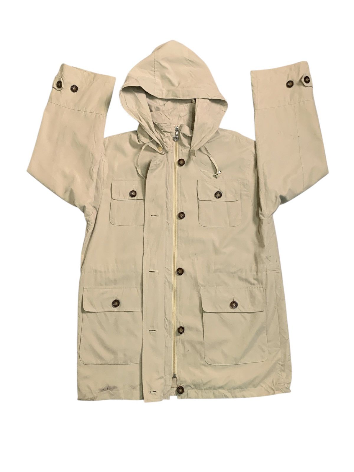 Otto Rare Design Vintage Otto Collection Hooded Utility Jacket Size US M / EU 48-50 / 2 - 3 Thumbnail
