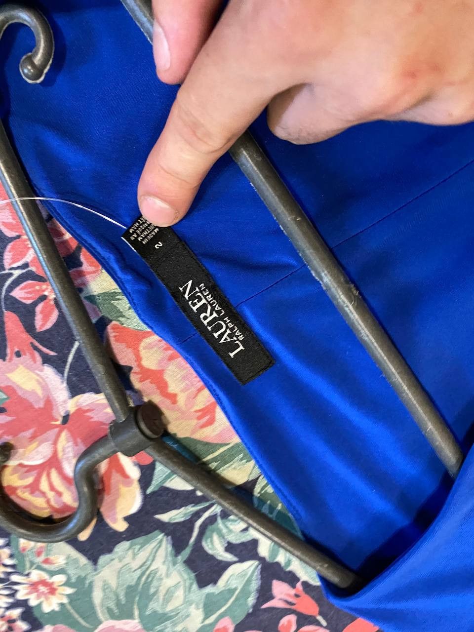 Lauren Ralph Lauren Avan-Garde Blue Midi Dresses Lauren Ralph Lauren Size XS / US 0-2 / IT 36-38 - 6 Thumbnail