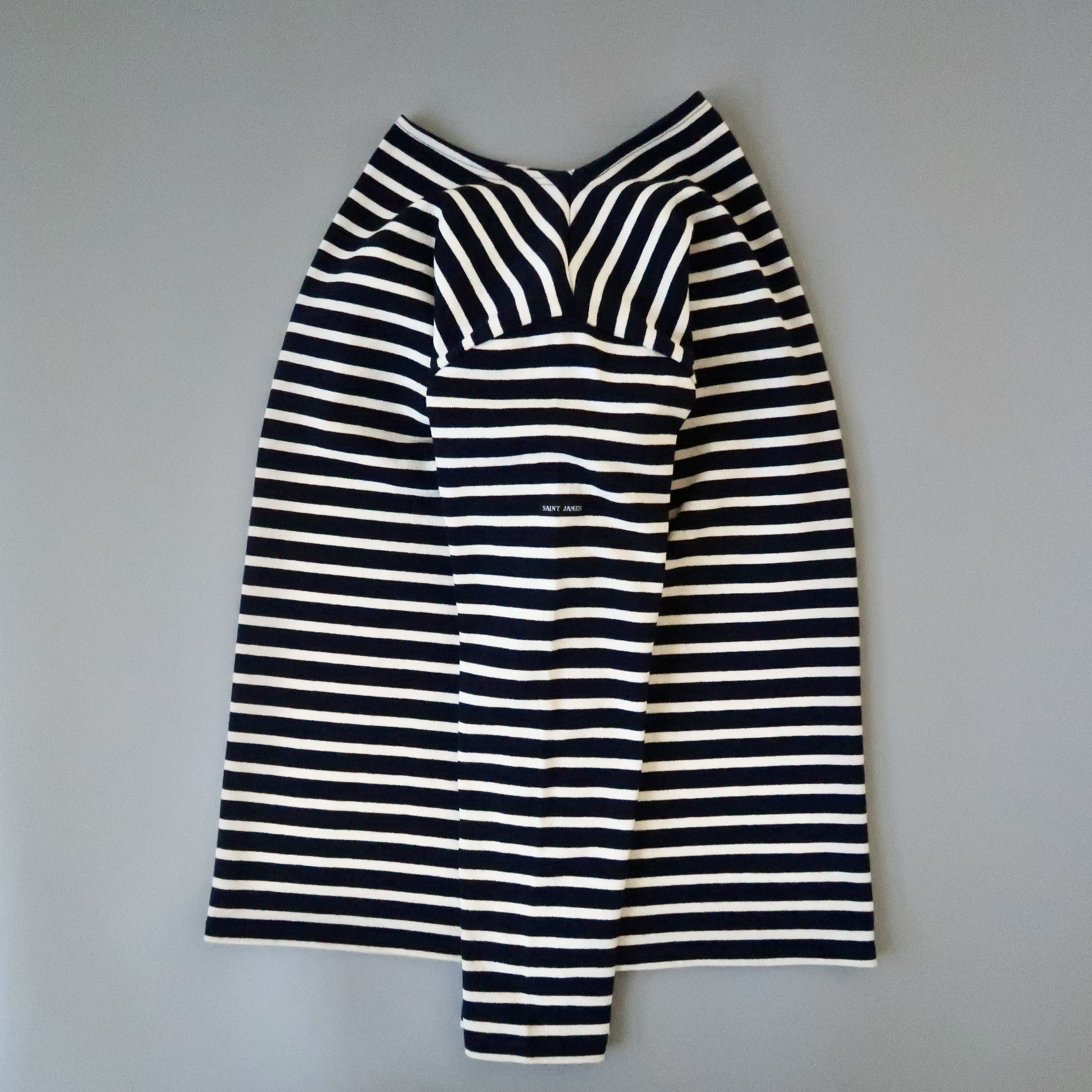 Saint James EXCELLENT, SAINT JAMES heavyweight cotton breton shirt, 3.5 Size US S / EU 44-46 / 1 - 6 Thumbnail