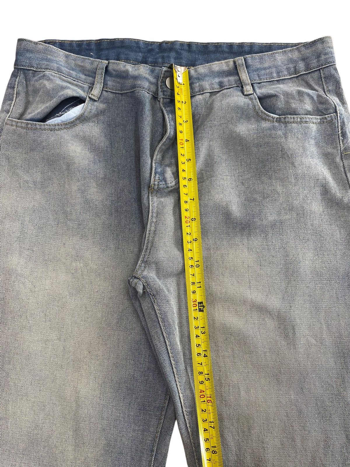 Japanese Brand Japanese Brand Faded Blue Wash Style Bootcut Jeans Size US 33 - 10 Thumbnail