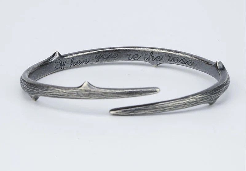 Jewelry × Vintage Open Cuff Thorn Bangle Bracelet Size ONE SIZE - 3 Thumbnail