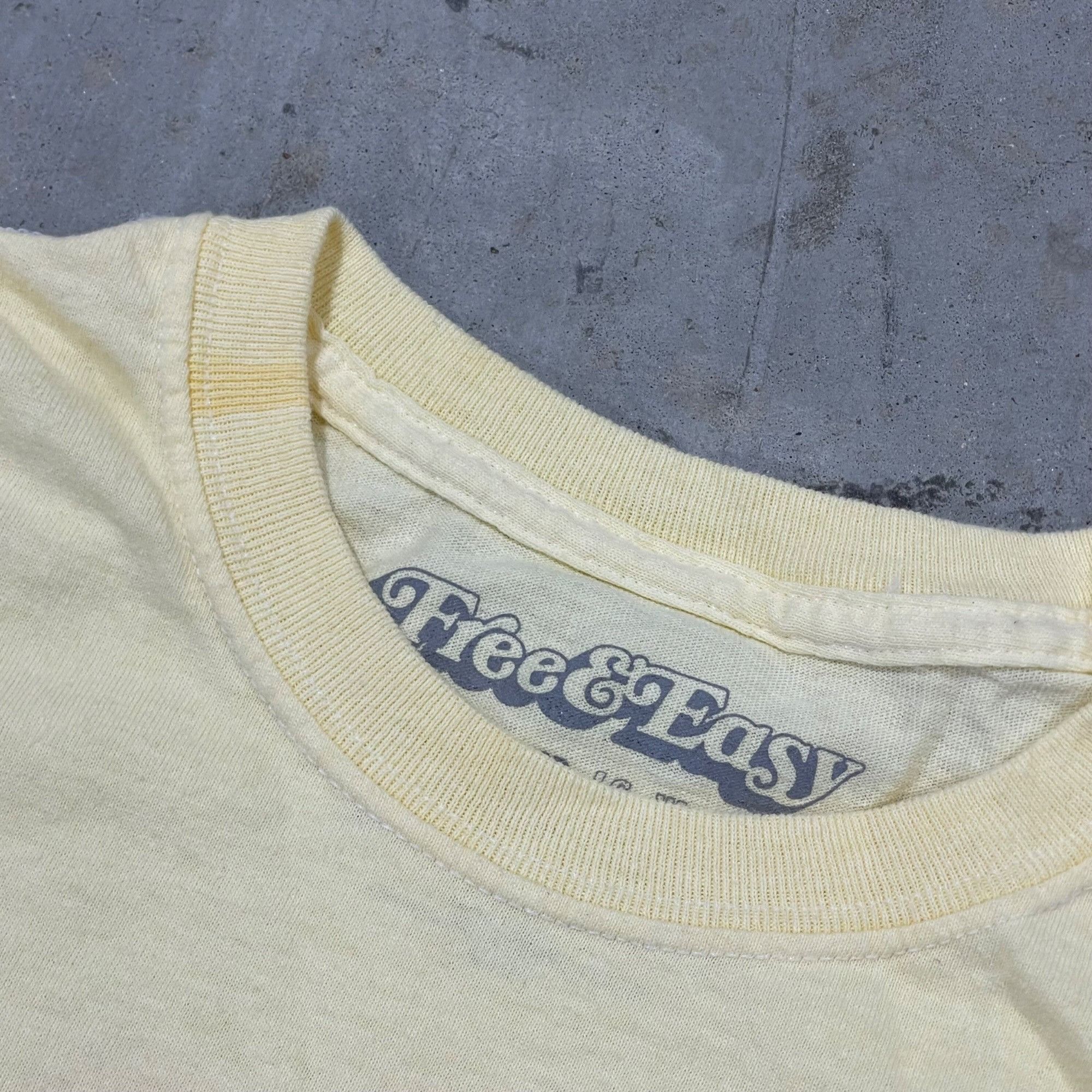Free & Easy $58 NEW FREE & EASY POPPY YELLOW TEE SZ LARGE Size US L / EU 52-54 / 3 - 6 Thumbnail