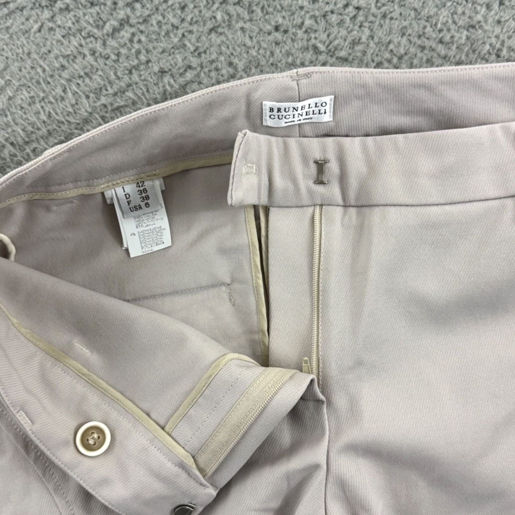 Brunello Cucinelli VINTAGE? No. Size 28" / US 6 / IT 42 - 4 Thumbnail