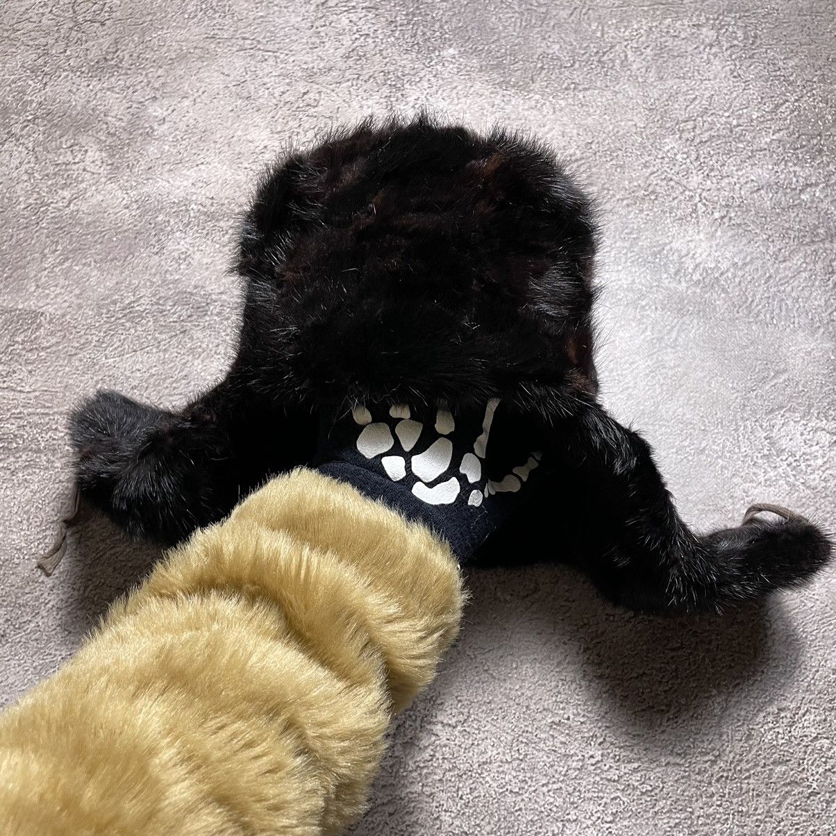 If Six Was Nine Vintage 90s Alt Beanie Mohair Ushanka Faux American VTg Size ONE SIZE - 1 Thumbnail