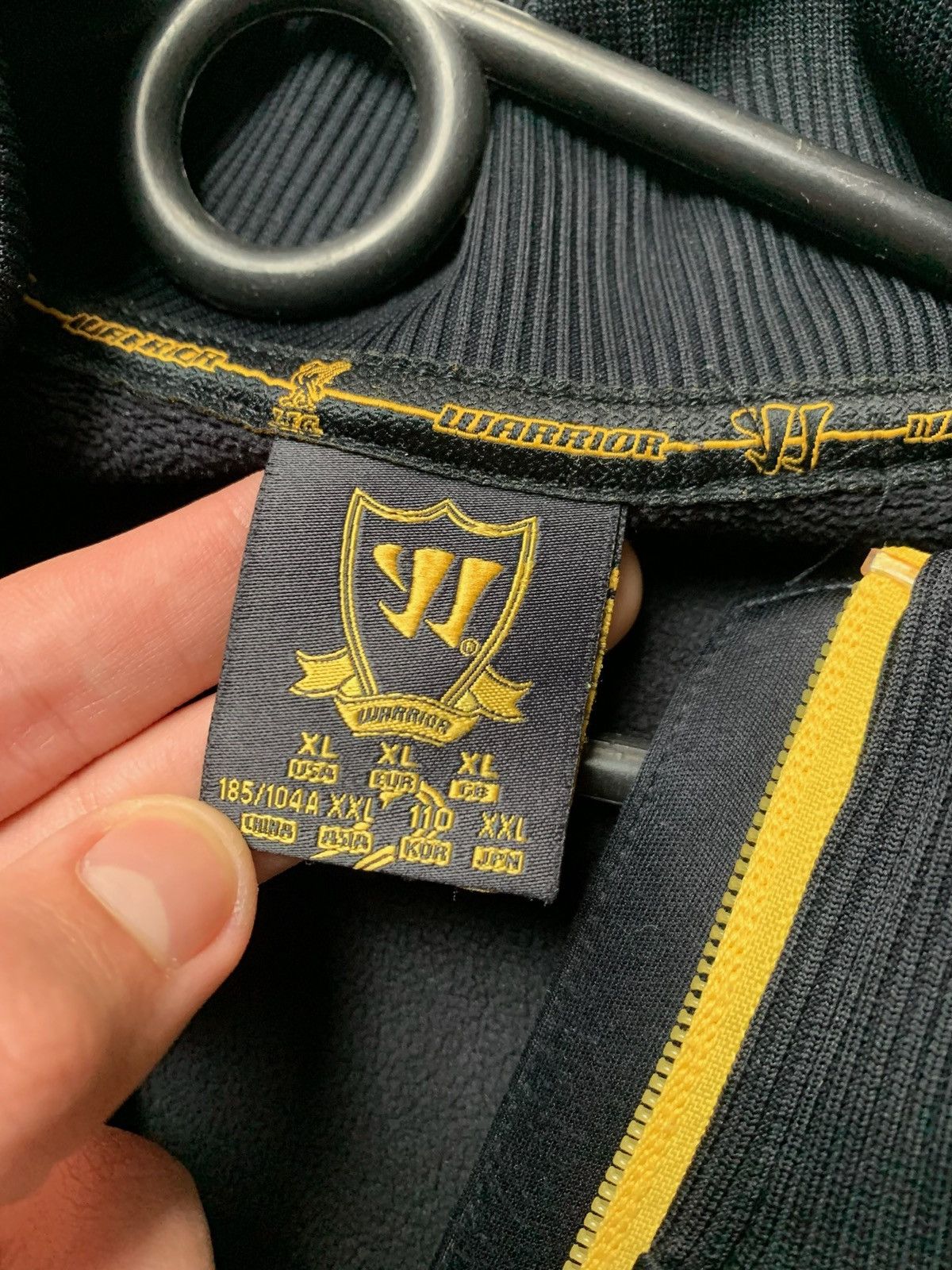 Vintage Vintage Liverpool Warrior black track jacket rare size XL Size US XL / EU 56 / 4 - 5 Thumbnail
