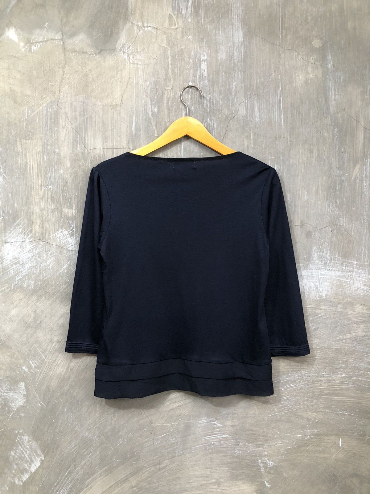 Courreges × Designer × Vintage Courreges Blouse Navy Size XS / US 0-2 / IT 36-38 - 7 Thumbnail