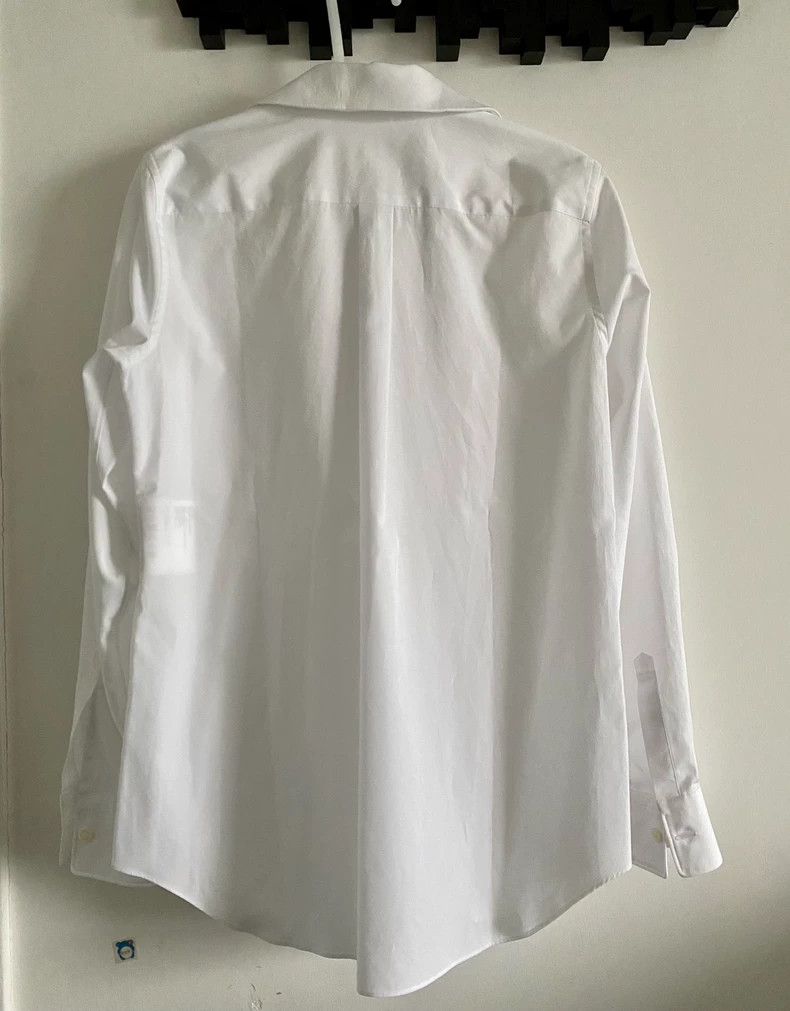 Comme des Garcons Comme Des Garcons Crew Neck White Shirt Size S / US 4 / IT 40 - 2 Thumbnail